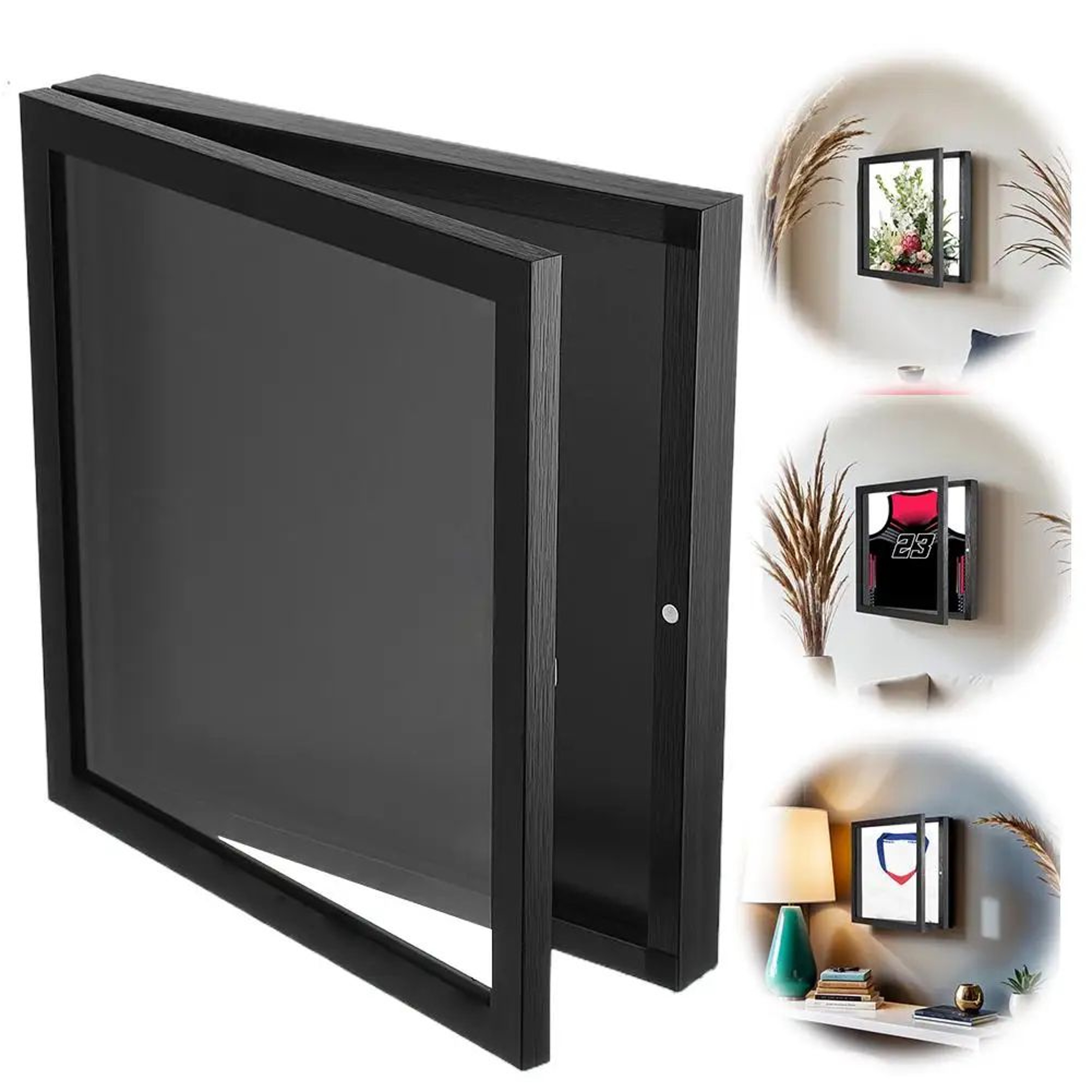 Handcrafted Wooden Jersey  TShirt Shadow Box Display Frame 13x13 In 1
