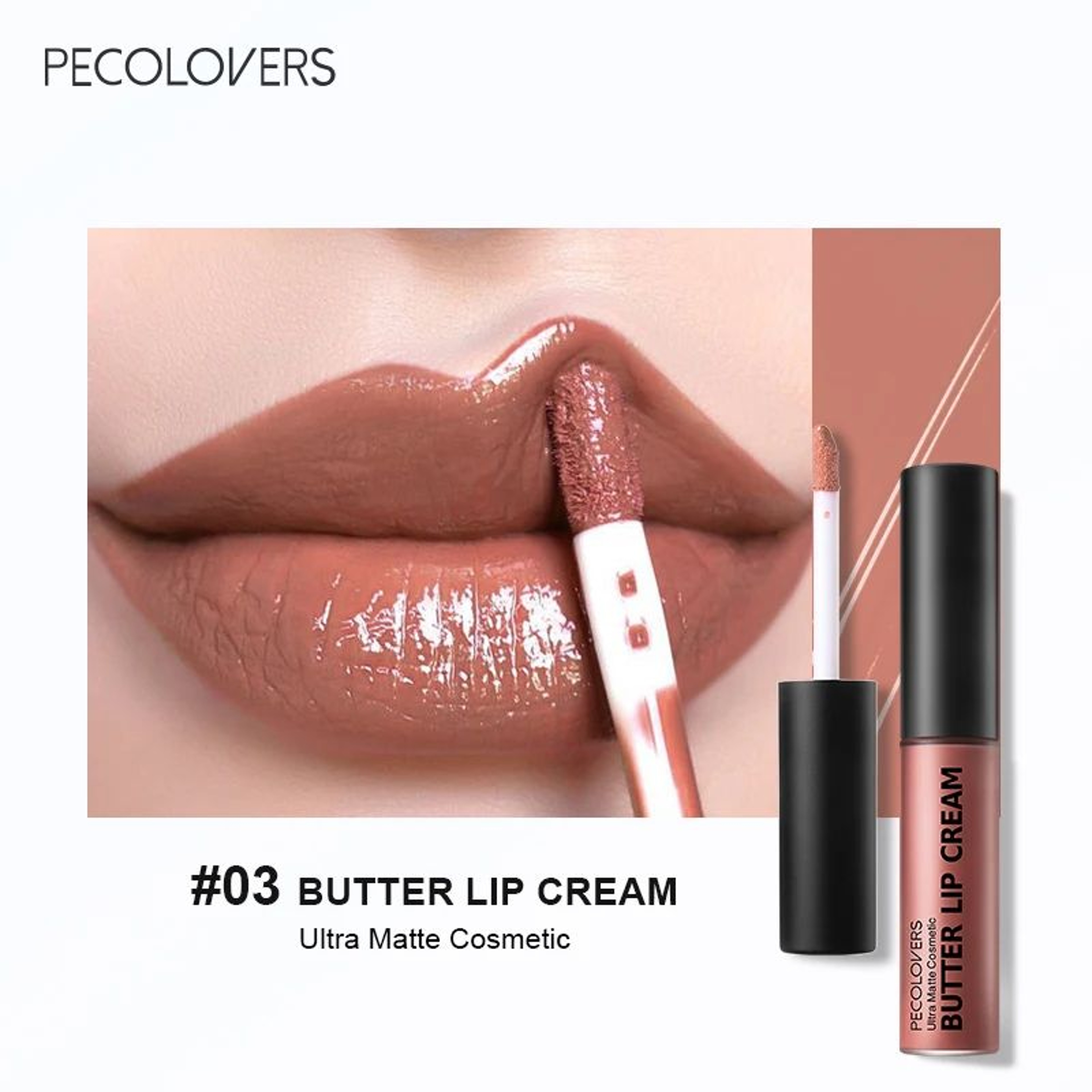 HydraGlow Butter Nude Lip Gloss  LongLasting Hydrating NonSticky Lip Makeup 8