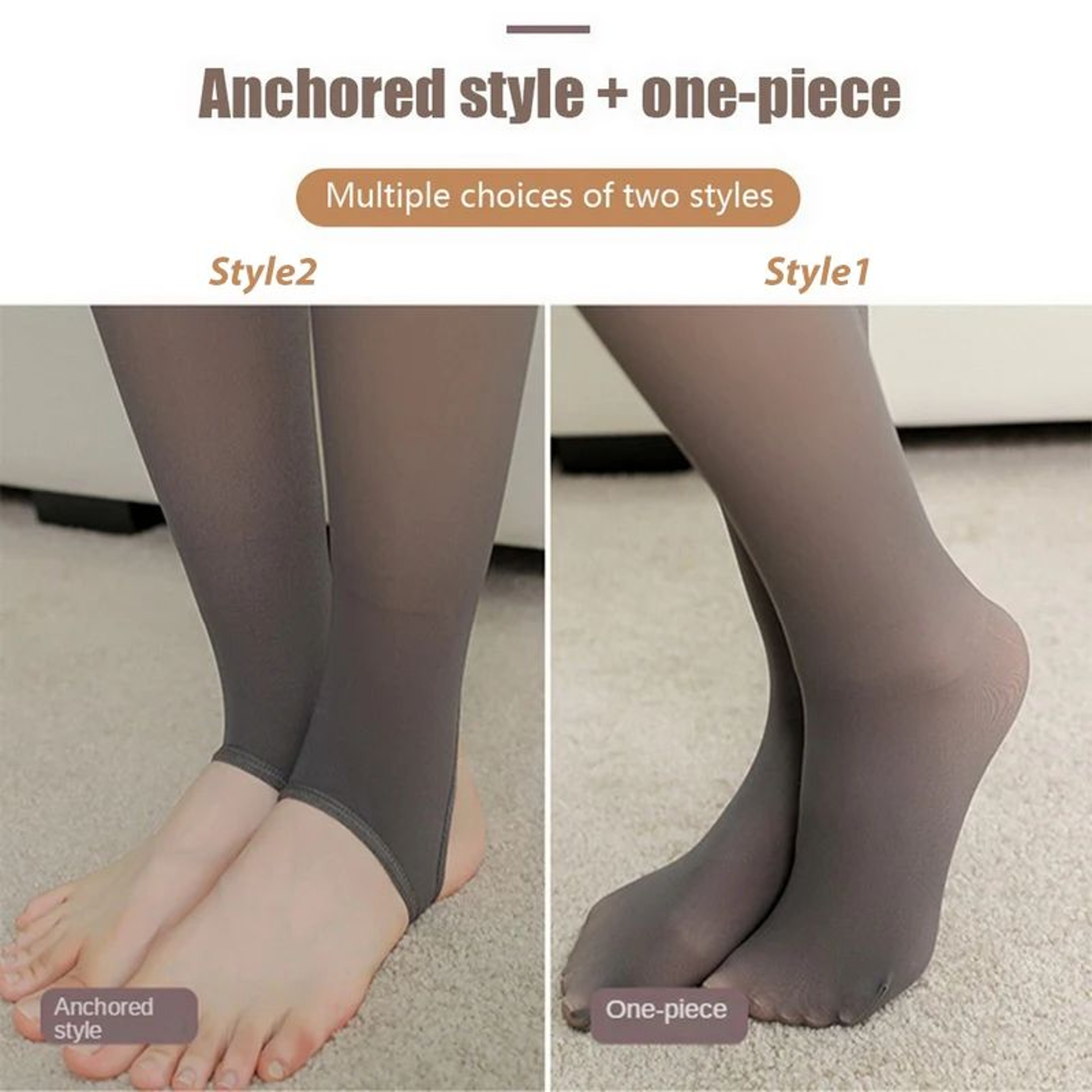 Womens UltraWarm Thermal Tights  Fleece Leggings  Slim Winter Warm Leggings Pantyhose 5
