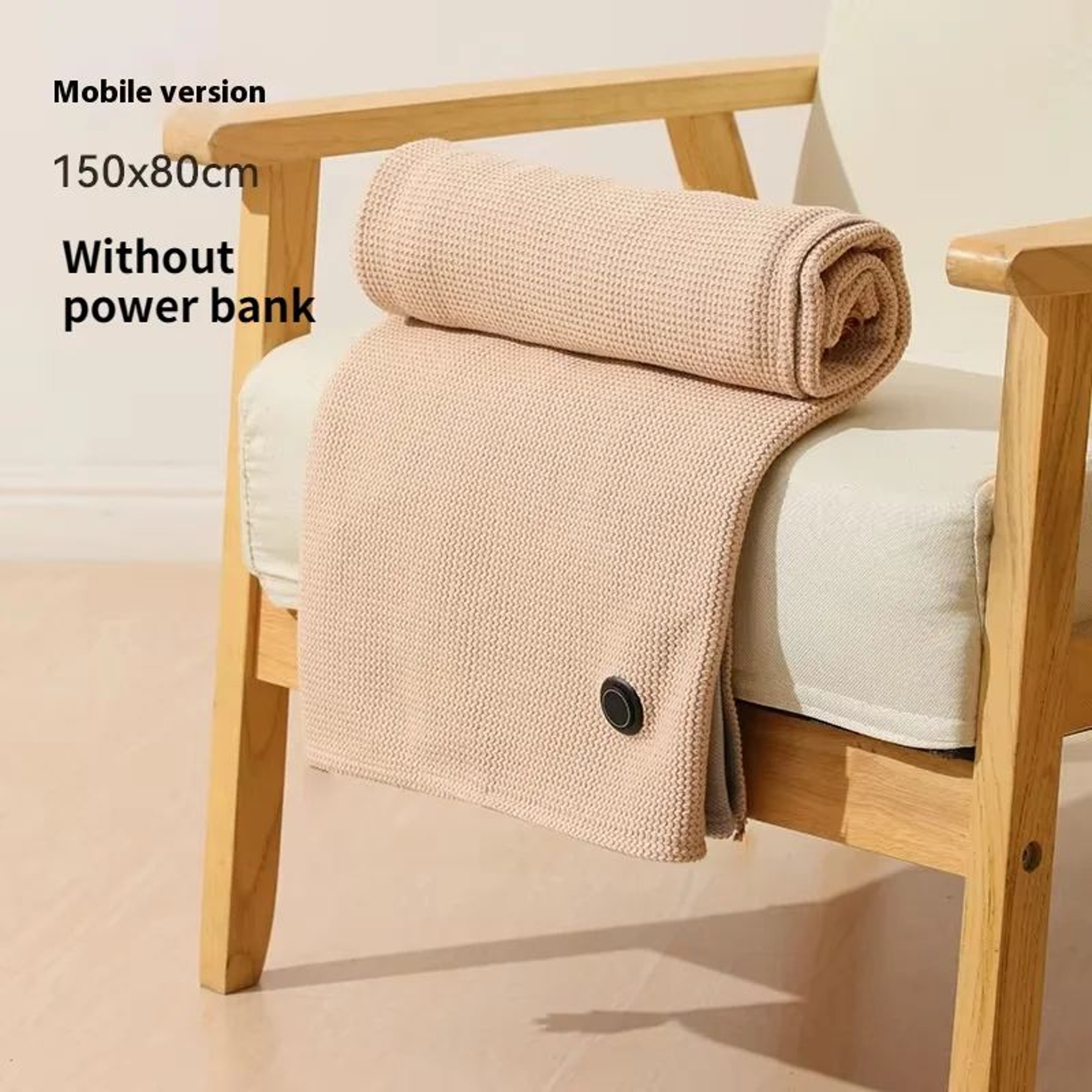 USB Heated Shawl Blanket Wrap  Wearable Electric Heated Throw Blanket For Women  Travel Comfort 2