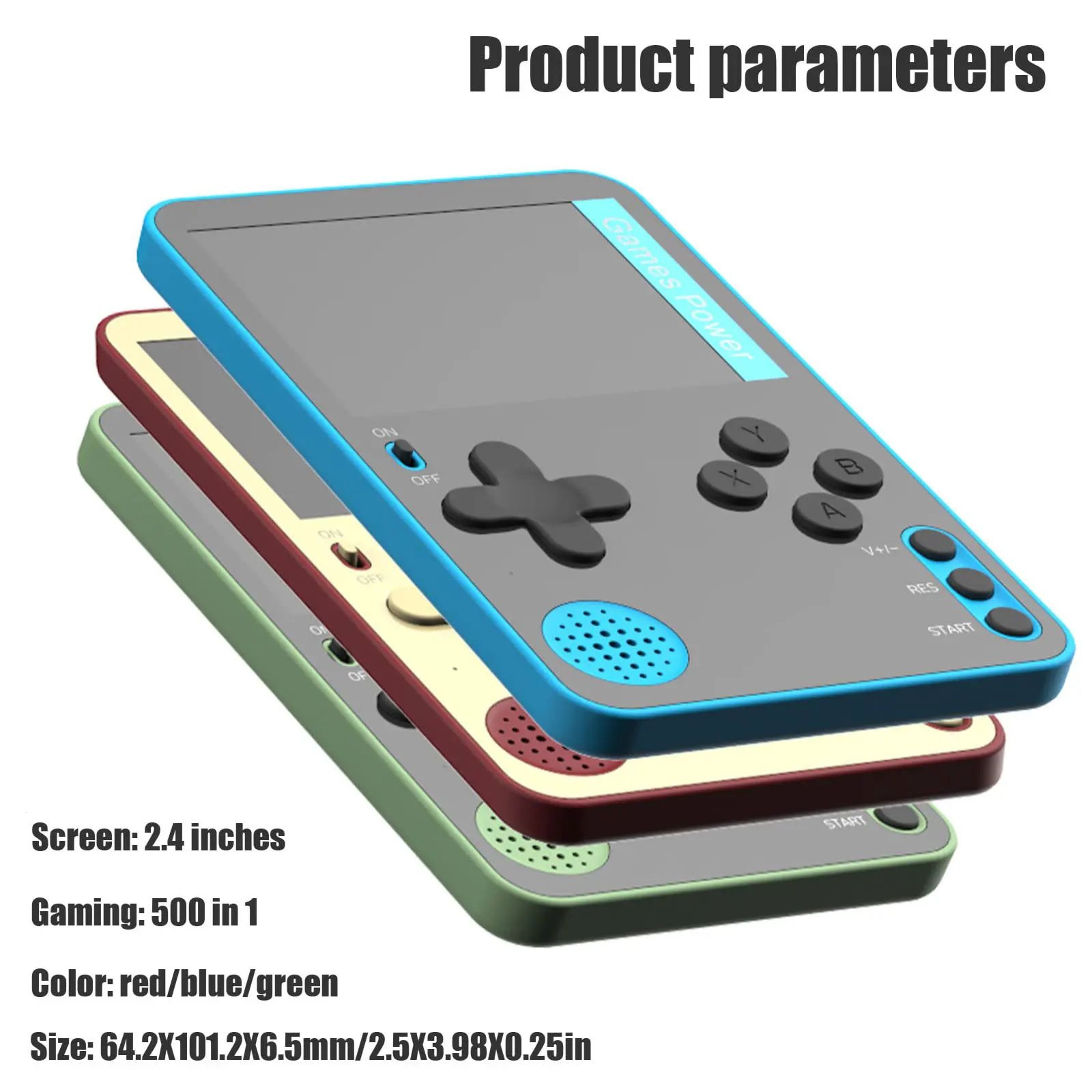 RetroPlay 500 Portable Retro Gaming Handheld  Classic Games Console For Kids  Adults 4