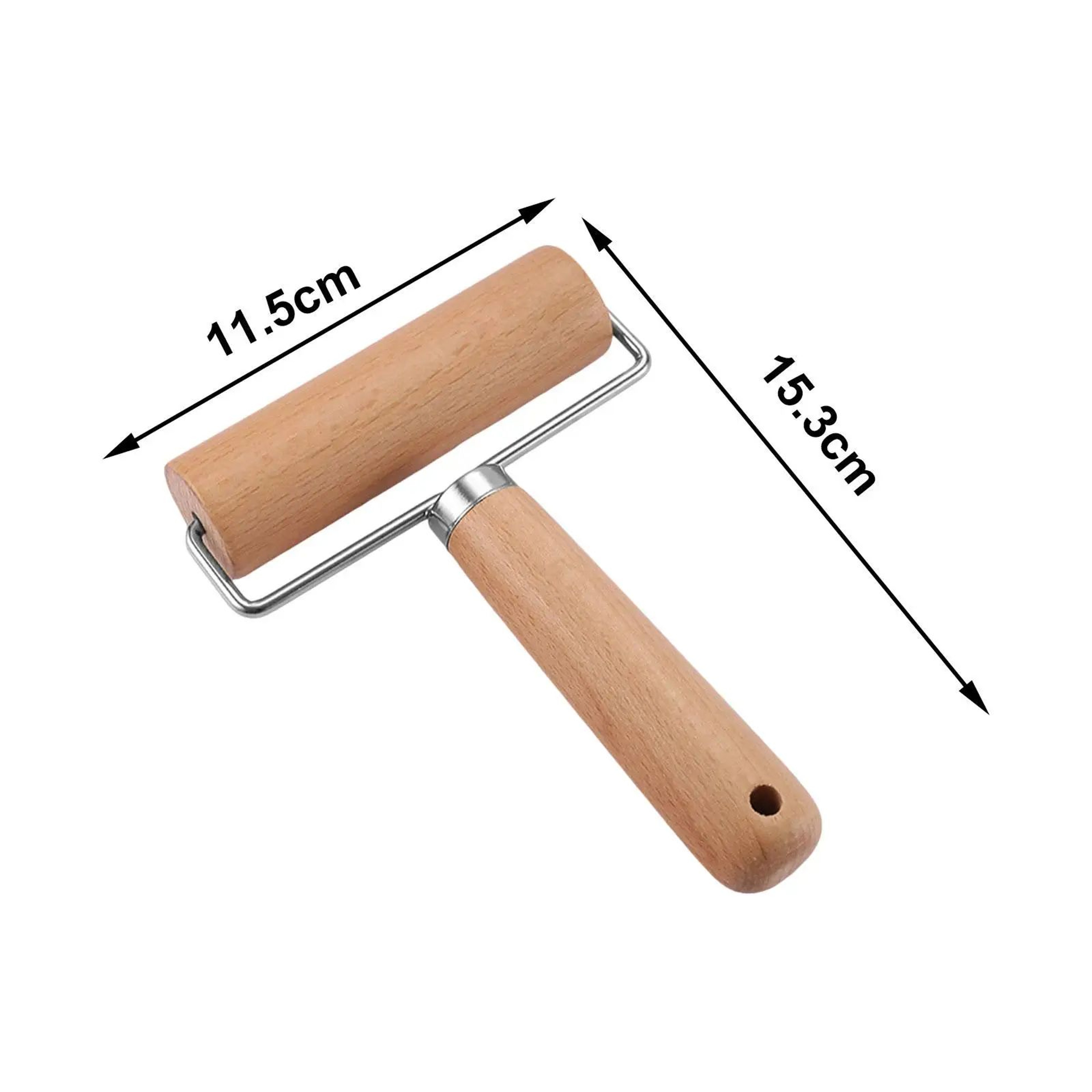Premium Wooden Dough Roller  Handle Baking Tool  Smooth Wooden Rolling Pin For Pie Crust Fondant  C 5