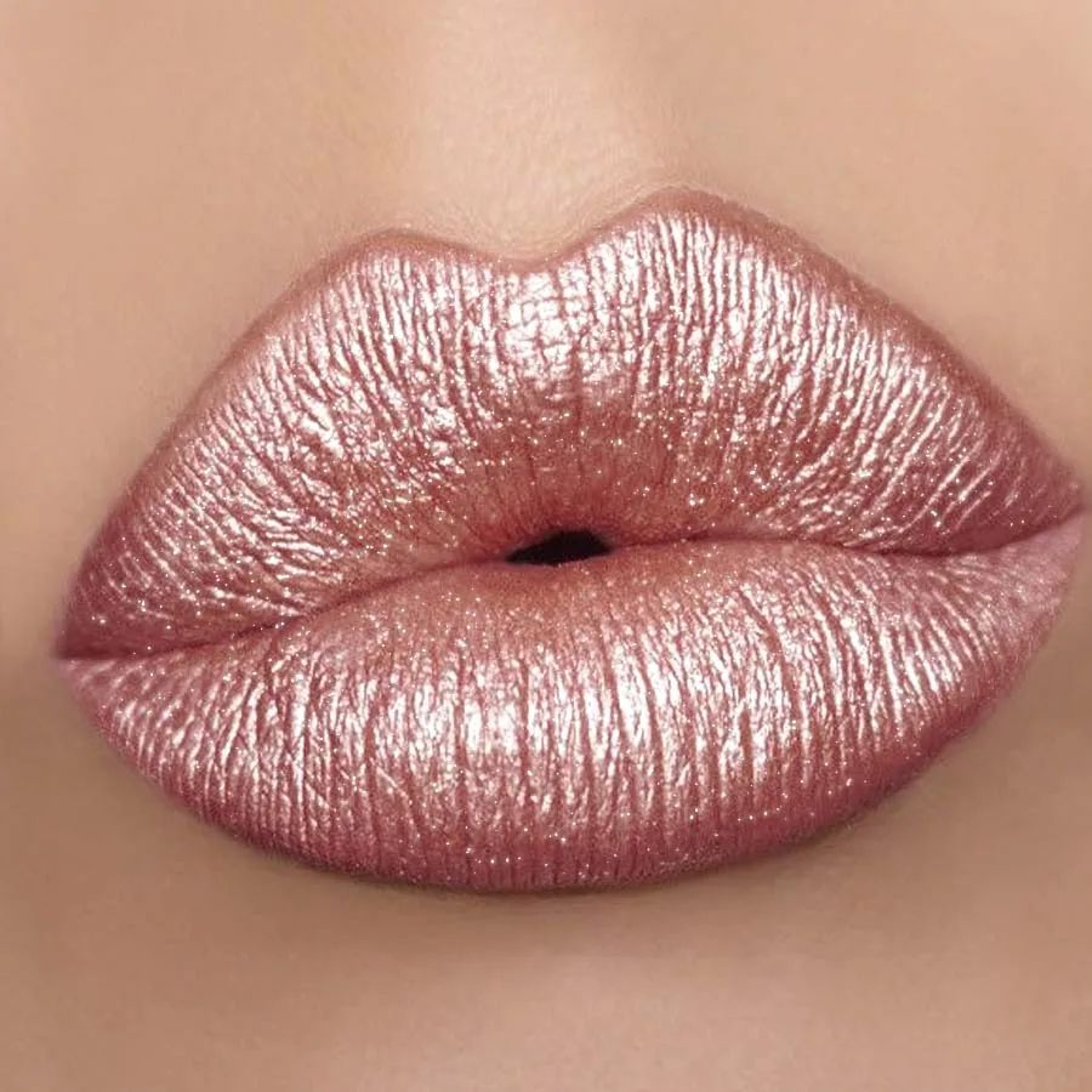 Luminous Metallic Lipstick Glitter Lip Glaze Waterproof LongLasting Shine 5