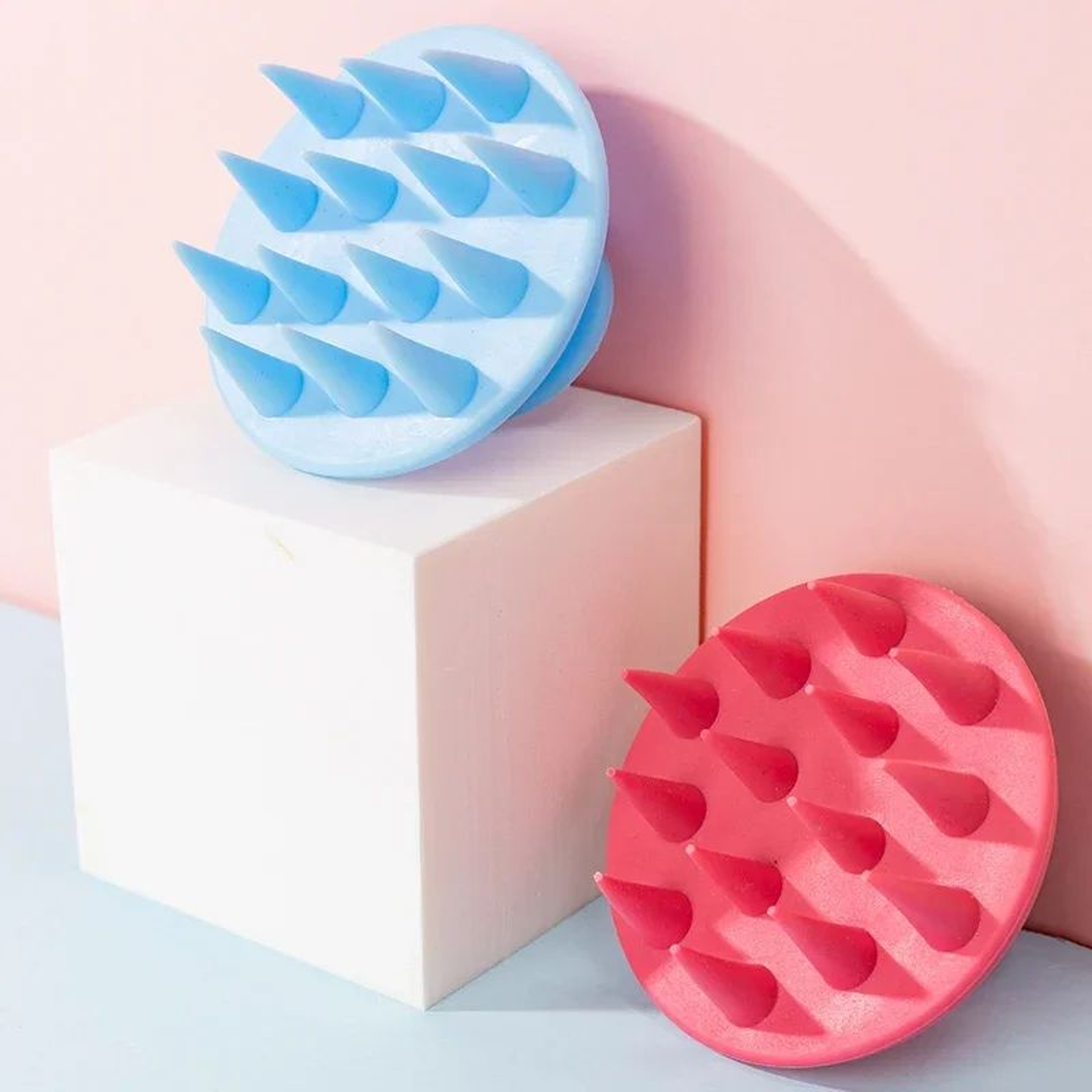 Silicone Scalp Massager Brush For Hair Growth  Deep Clean Care 2