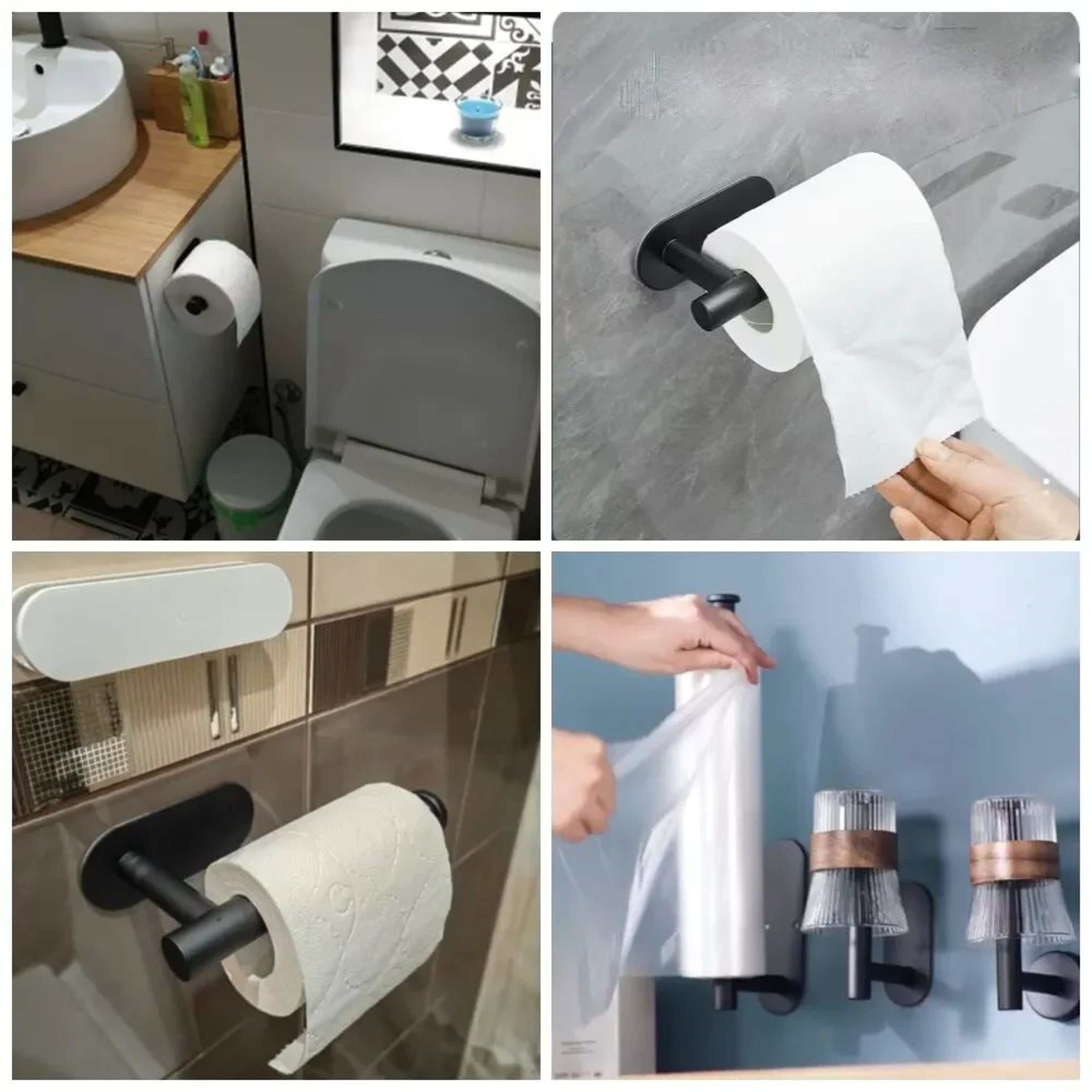 SpaceSaver Under Cabinet Paper Towel Holder  Kitchen Roll Organizer 5