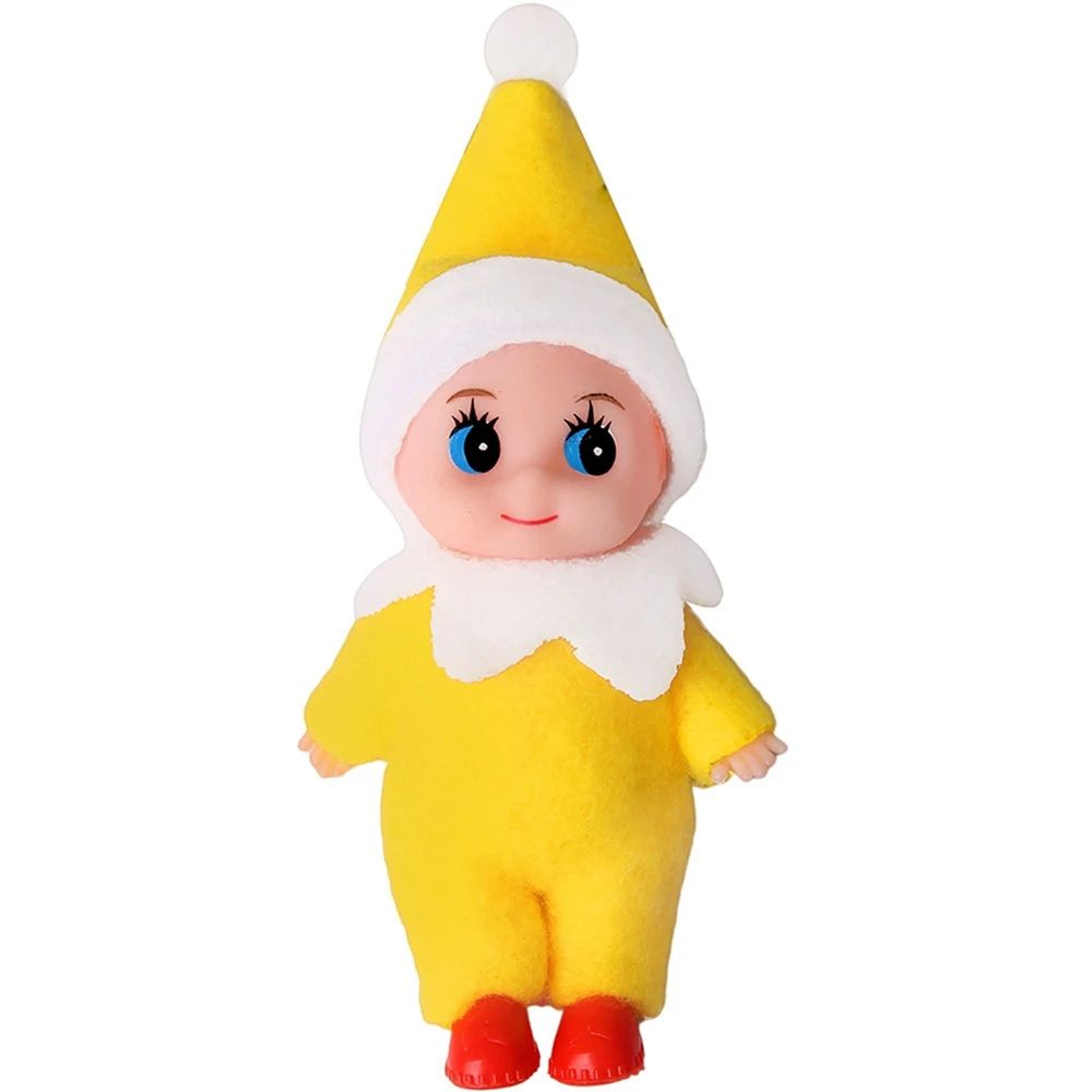 Naughty Felt Christmas Elf Doll Ornament  Mini Shelf Elf Decoration  Stocking Stuffer 3