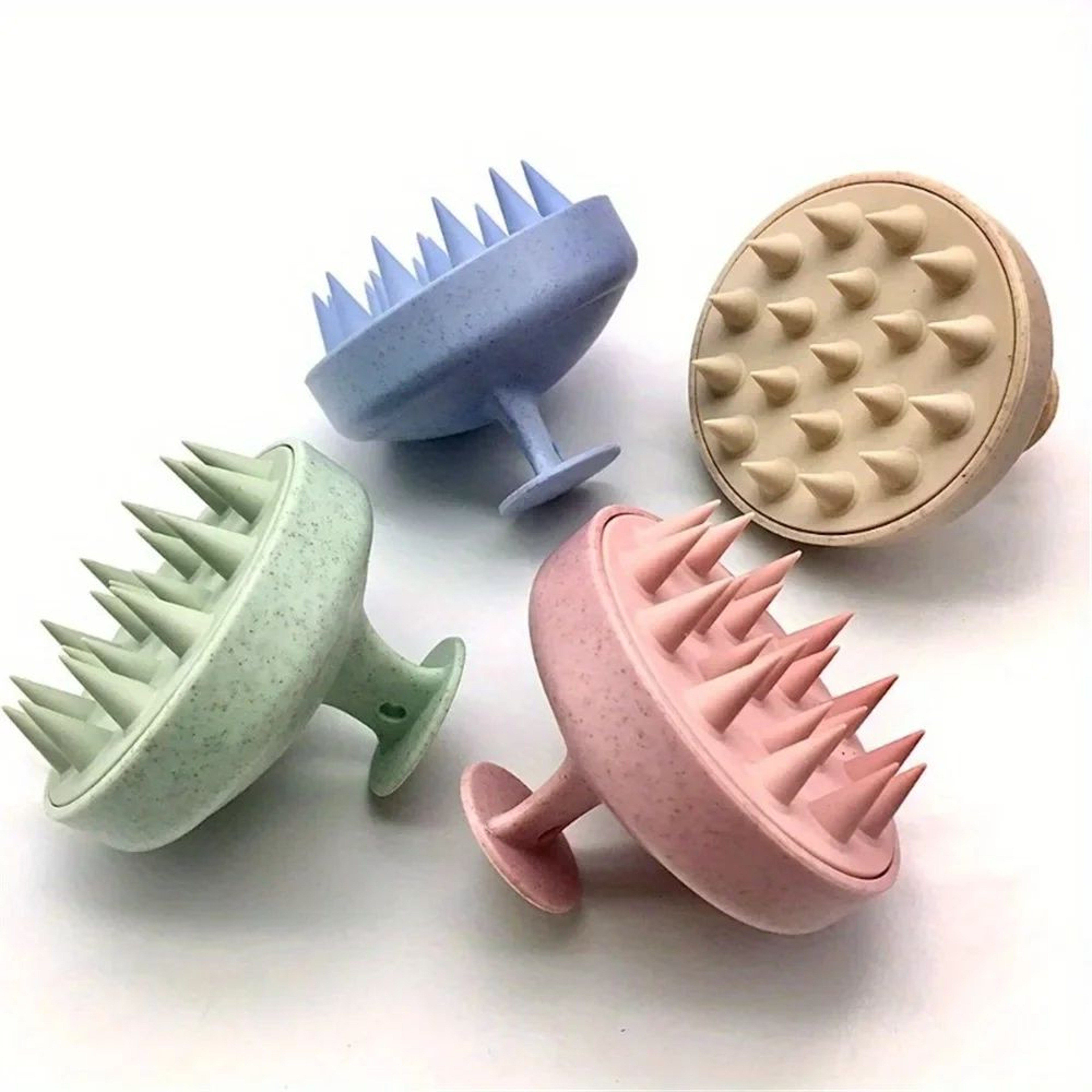 Silicone Scalp Massager  Shampoo Brush For Deep Clean Hair Care 0