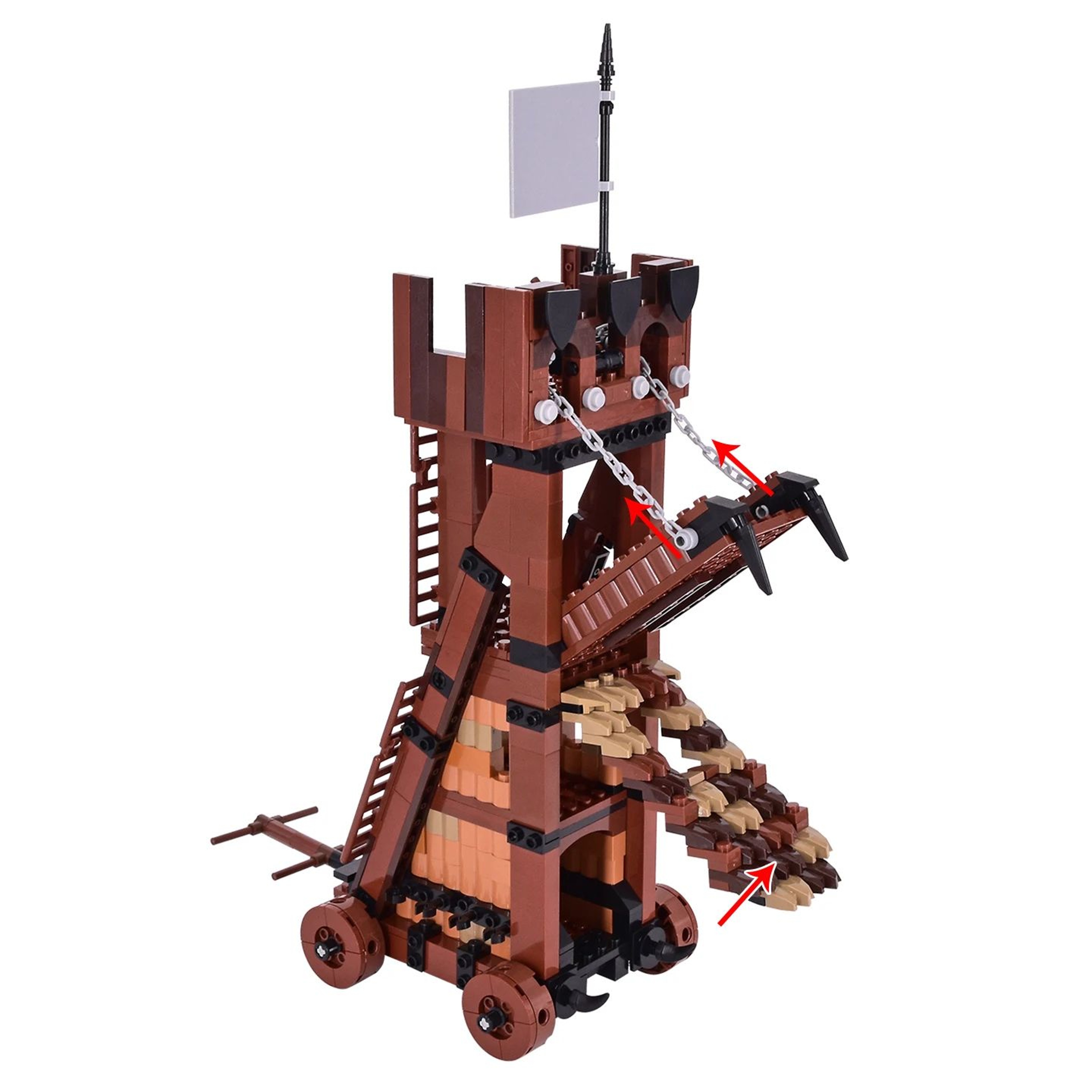Epic Siege Kingdom Medieval Castle  Knight Chariot Model Building Set  Medieval Castle Building Set 1