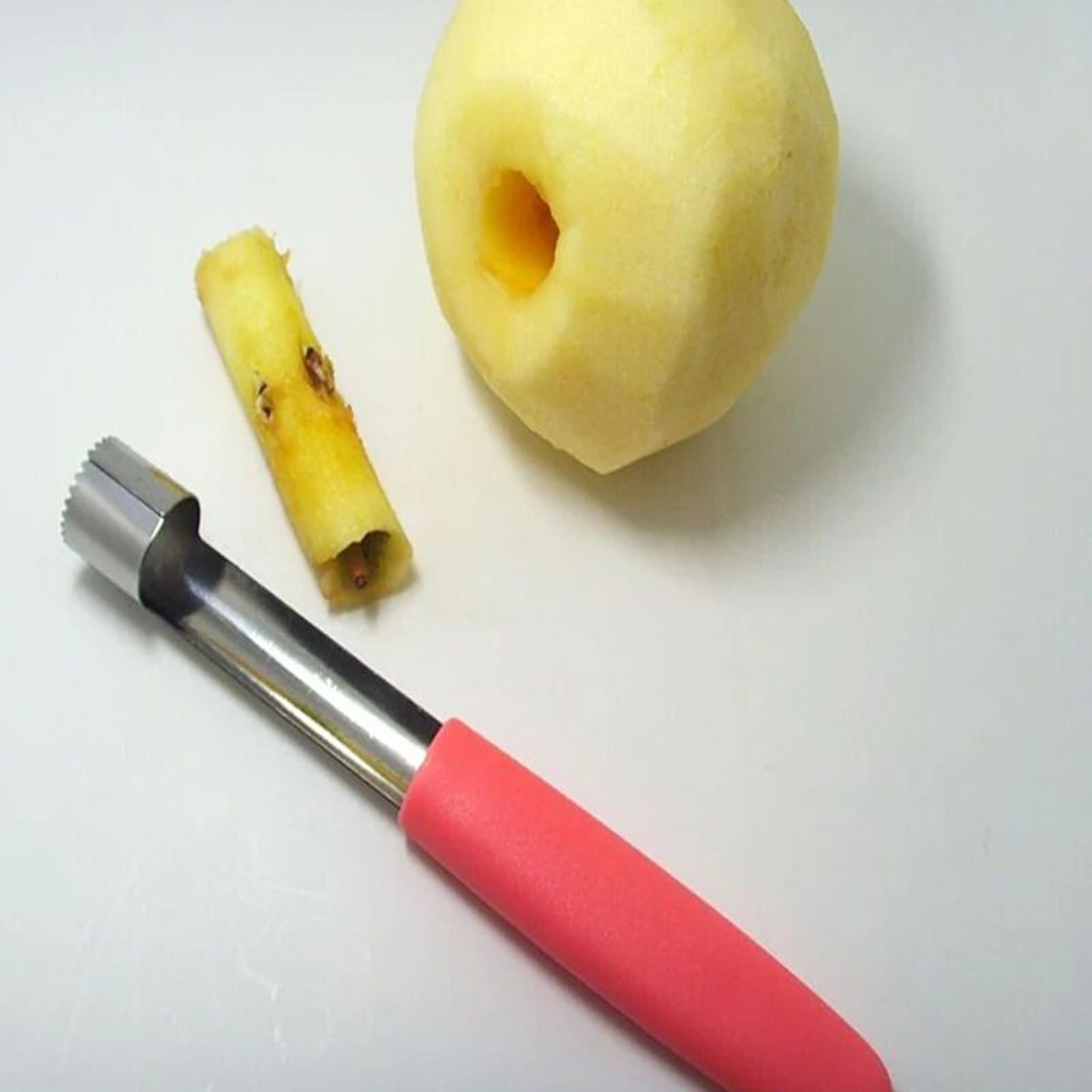 Stainless Steel Apple Corer  Easy Twist Fruit Core Remover Tool 1