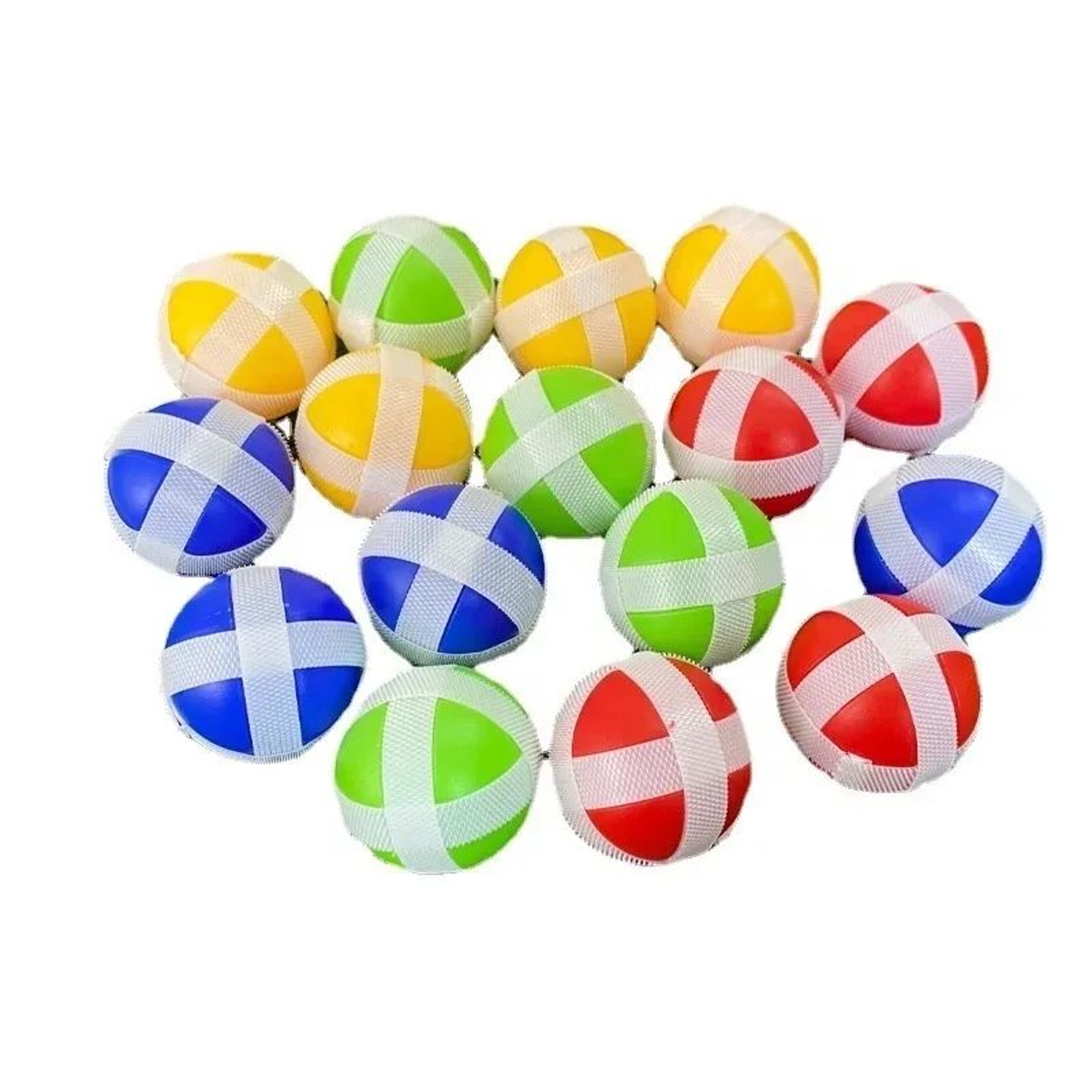 12Piece Suction Cup Target Balls Toss  Stick Catch Game For Kids And Families 3
