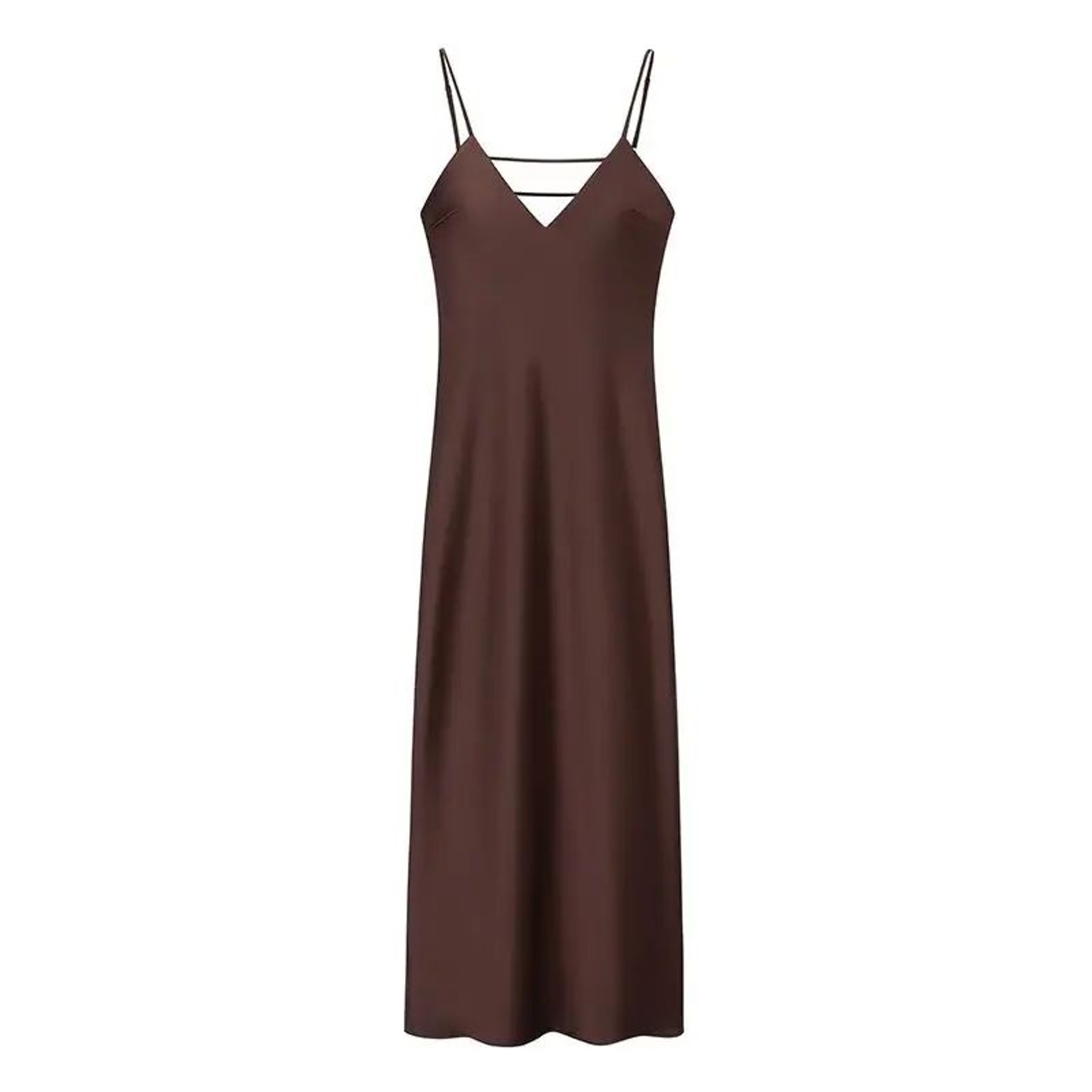 Sunlit Grace Yellow Satin VNeck Maxi Dress  Elegant Sleeveless Summer Party Dress 11