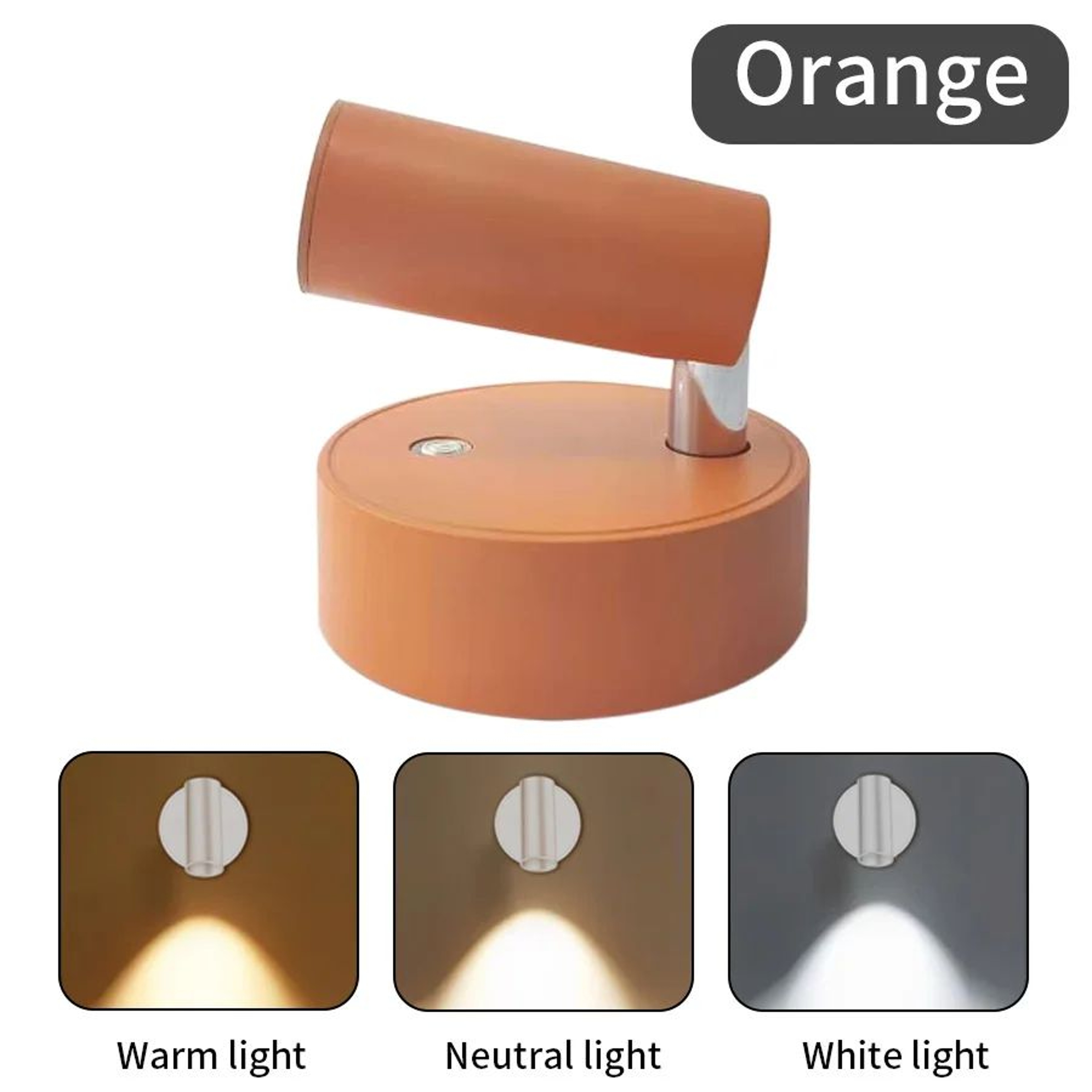 MagnaGlow Rechargeable Magnetic Wall Light  Dimmable USB Rechargeable LED Light For Bedside Reading 9