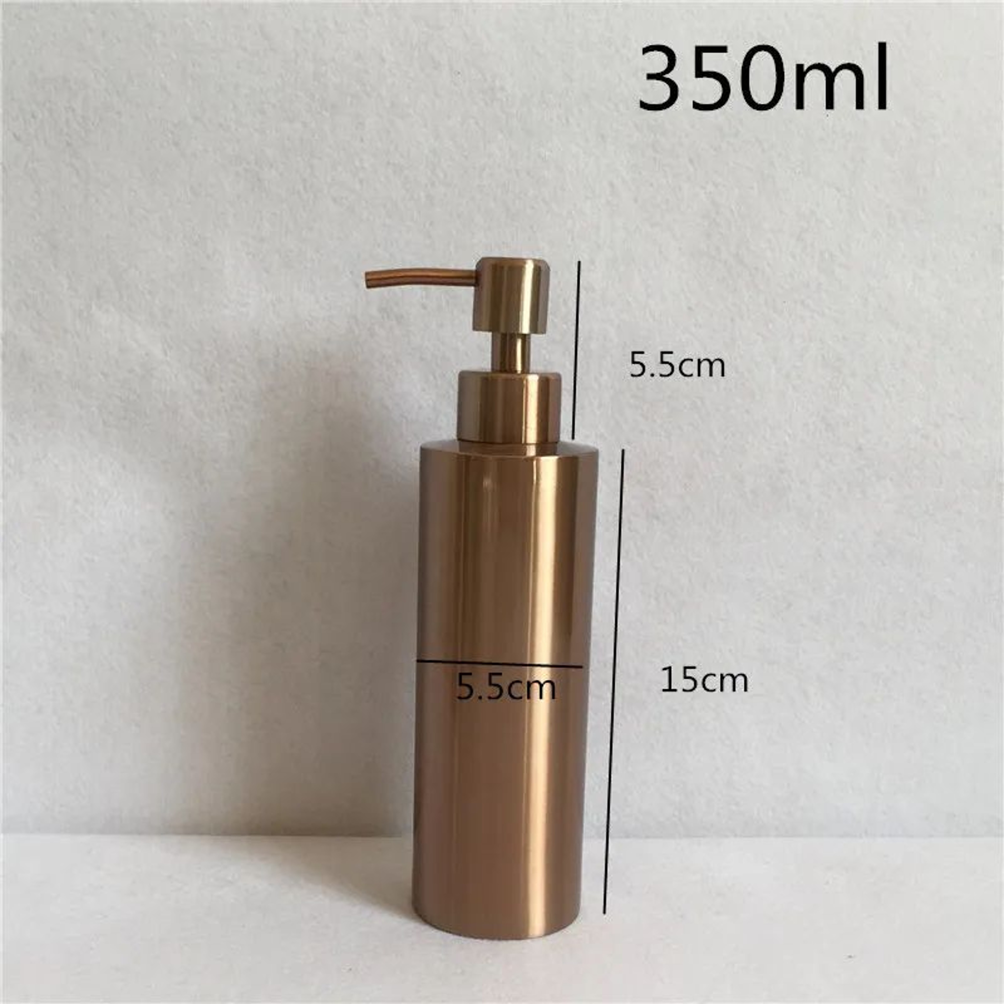 Stainless Steel Soap Dispenser Pump  Refillable 304 Kitchen  Bathroom Lotion Bottle 11