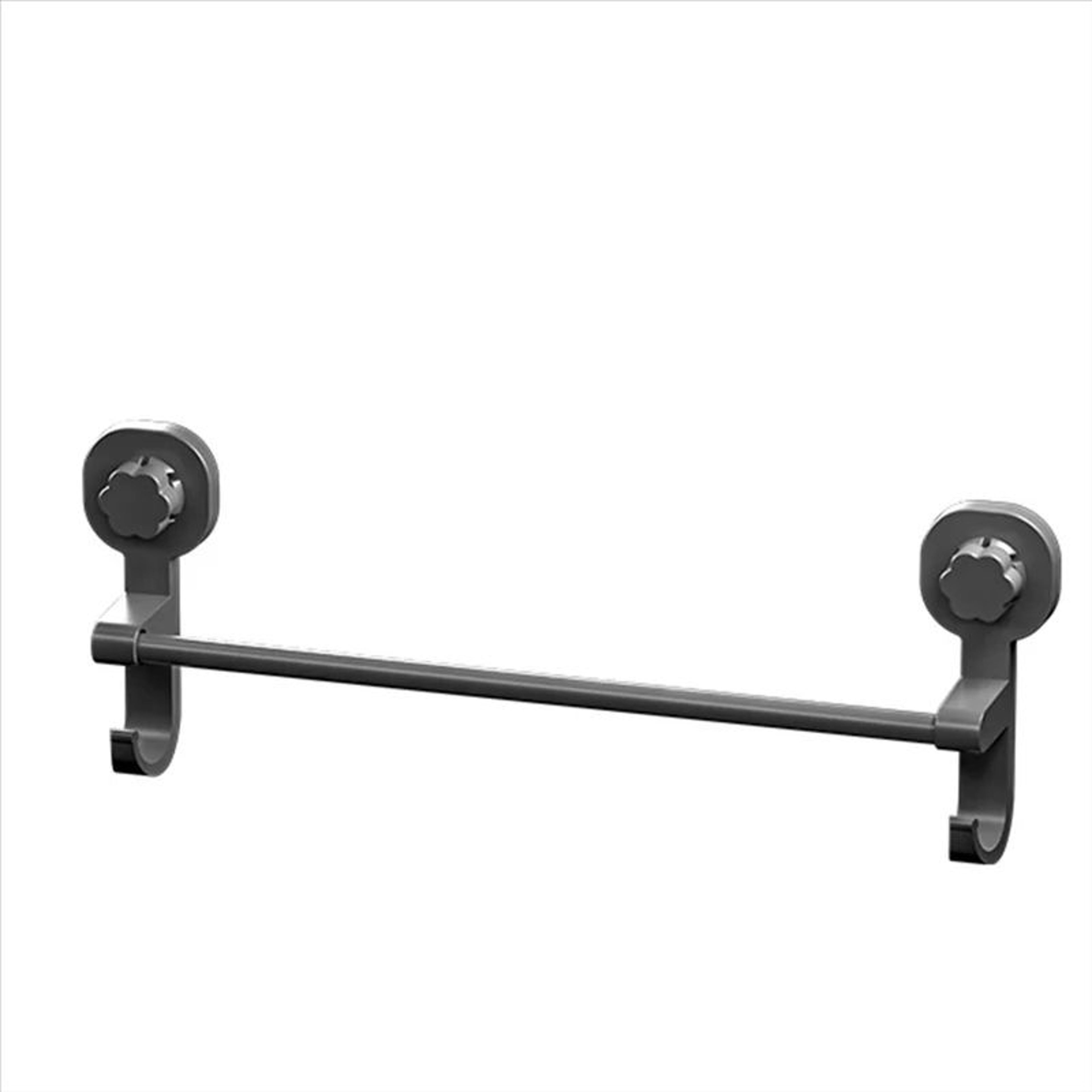 AquaHold Telescopic Suction Cup Towel Rack  No Drill Wall Mounted Towel Bar 0