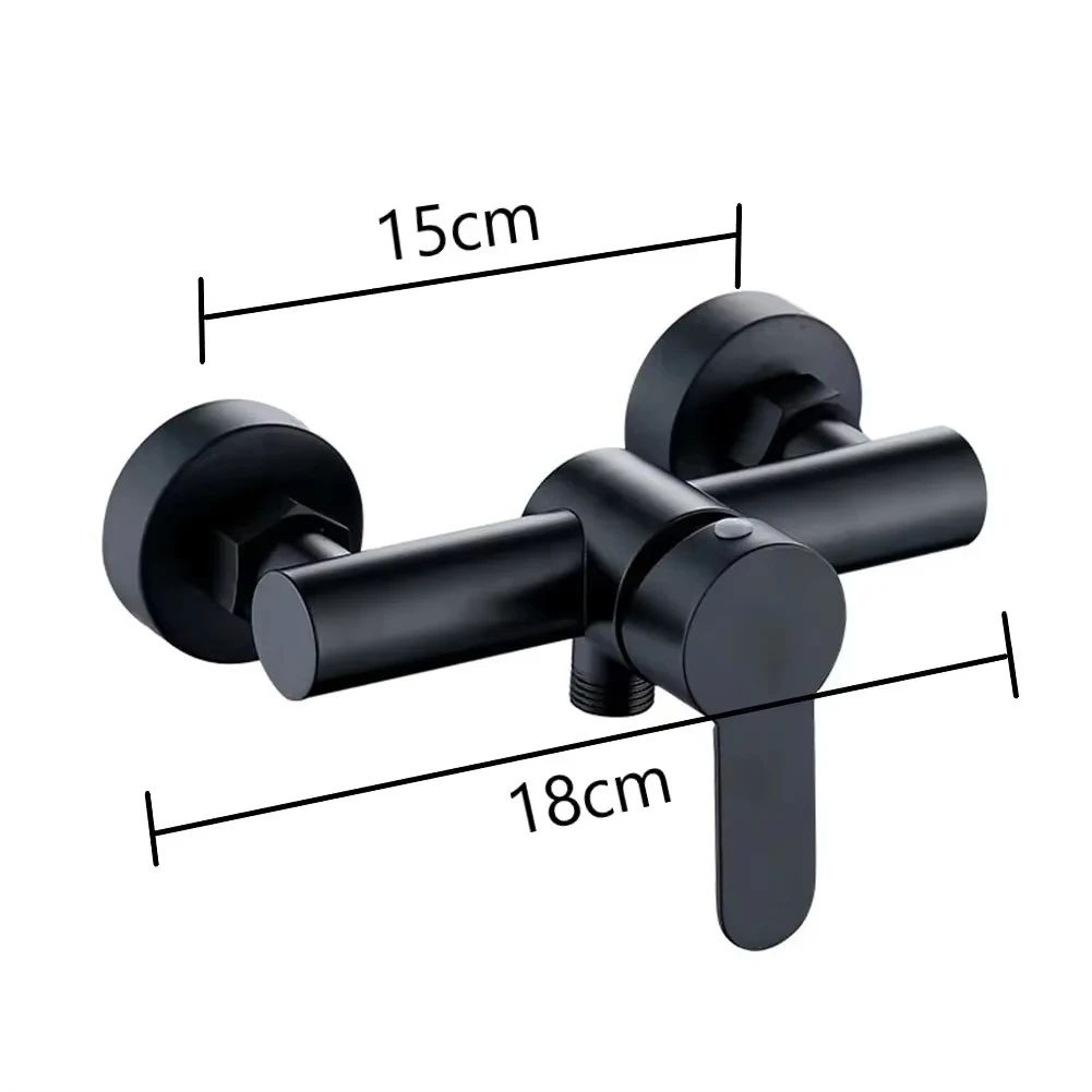 Premium Stainless Steel Shower Faucet Wall Mounted Mixer With Hot  Cold Control 5