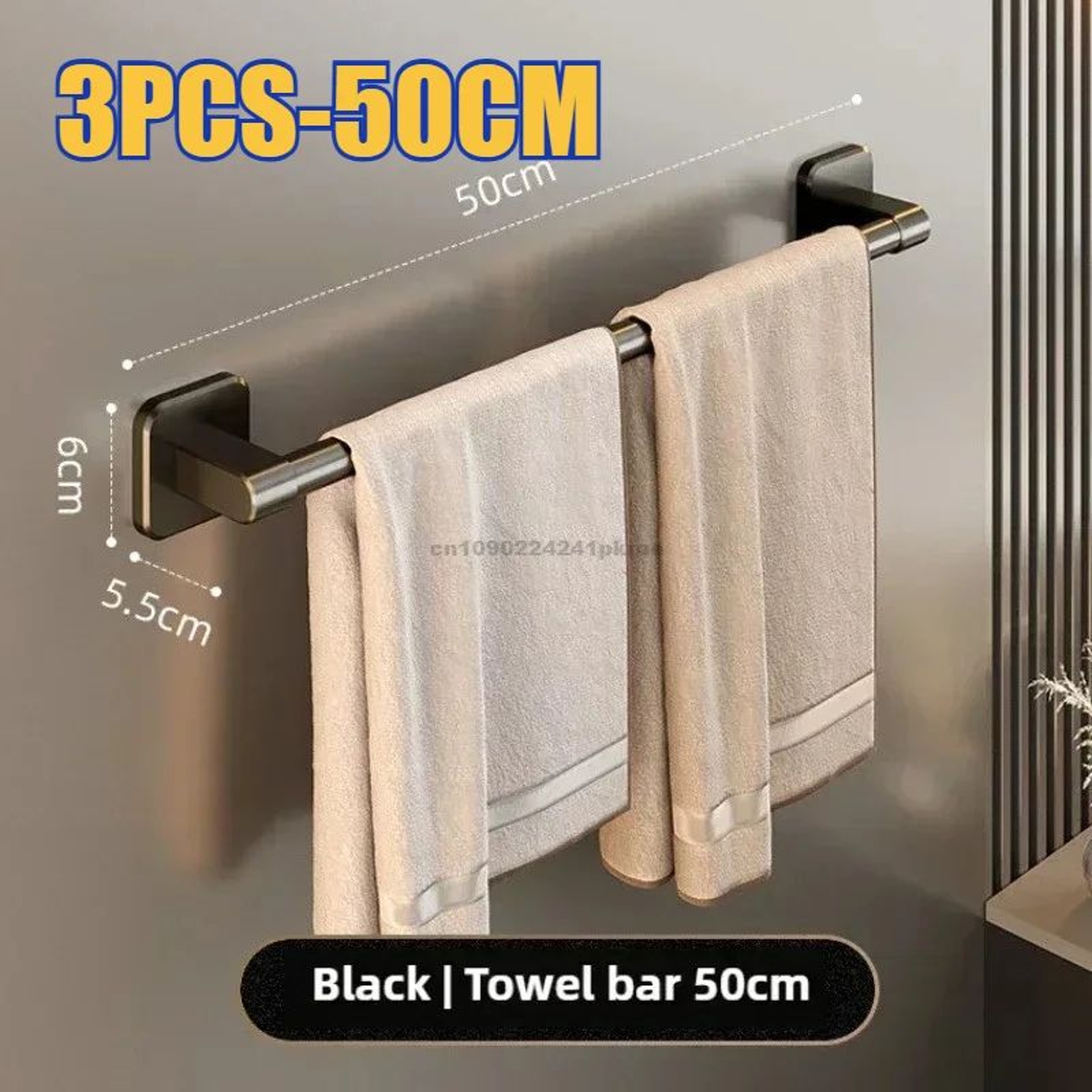 OvertheDoor Stainless Steel Towel Rack  SpaceSaving Bathroom  Kitchen Cabinet Organizer 14