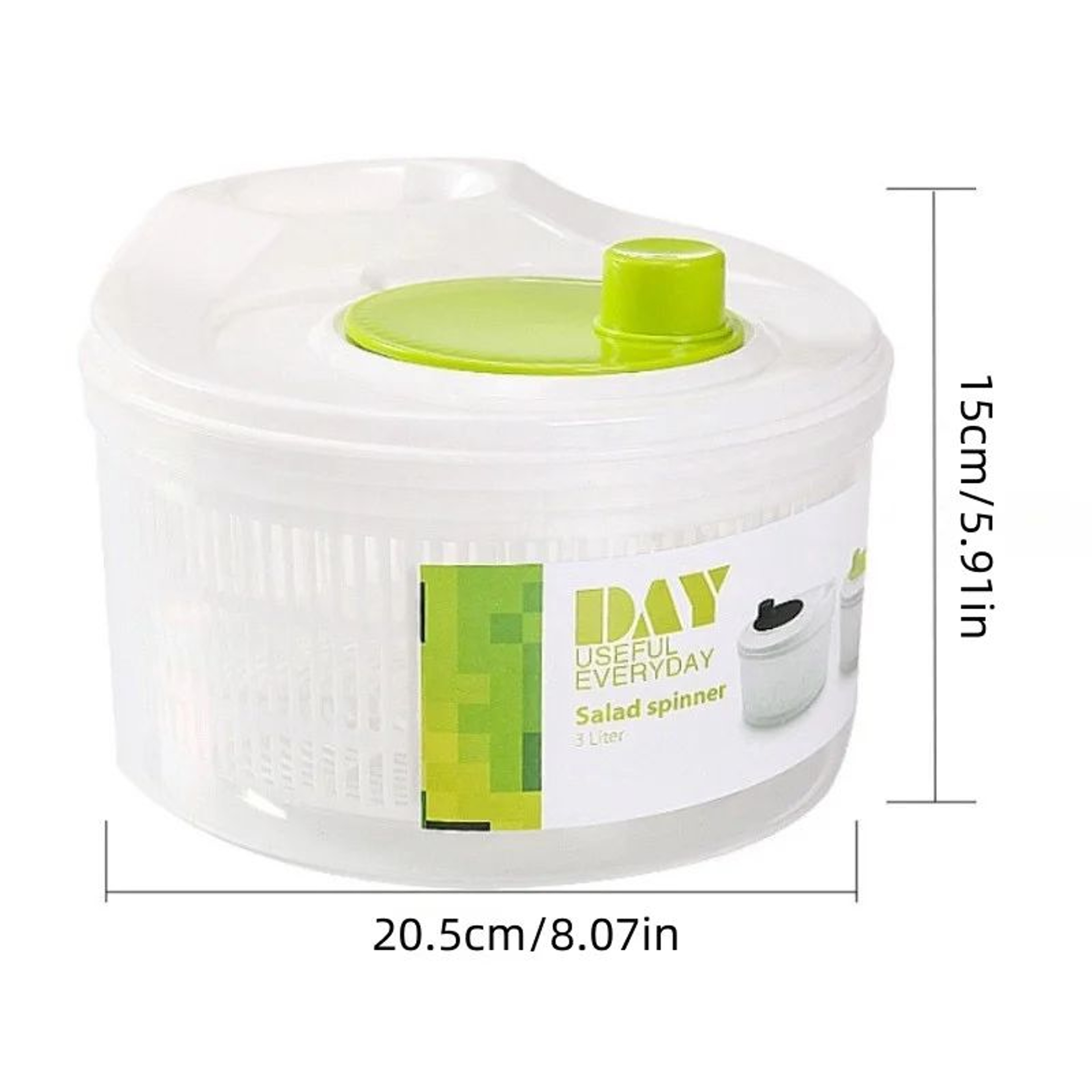 FreshSpin Pro Vegetable Washer  Salad Spinner Bowl 1