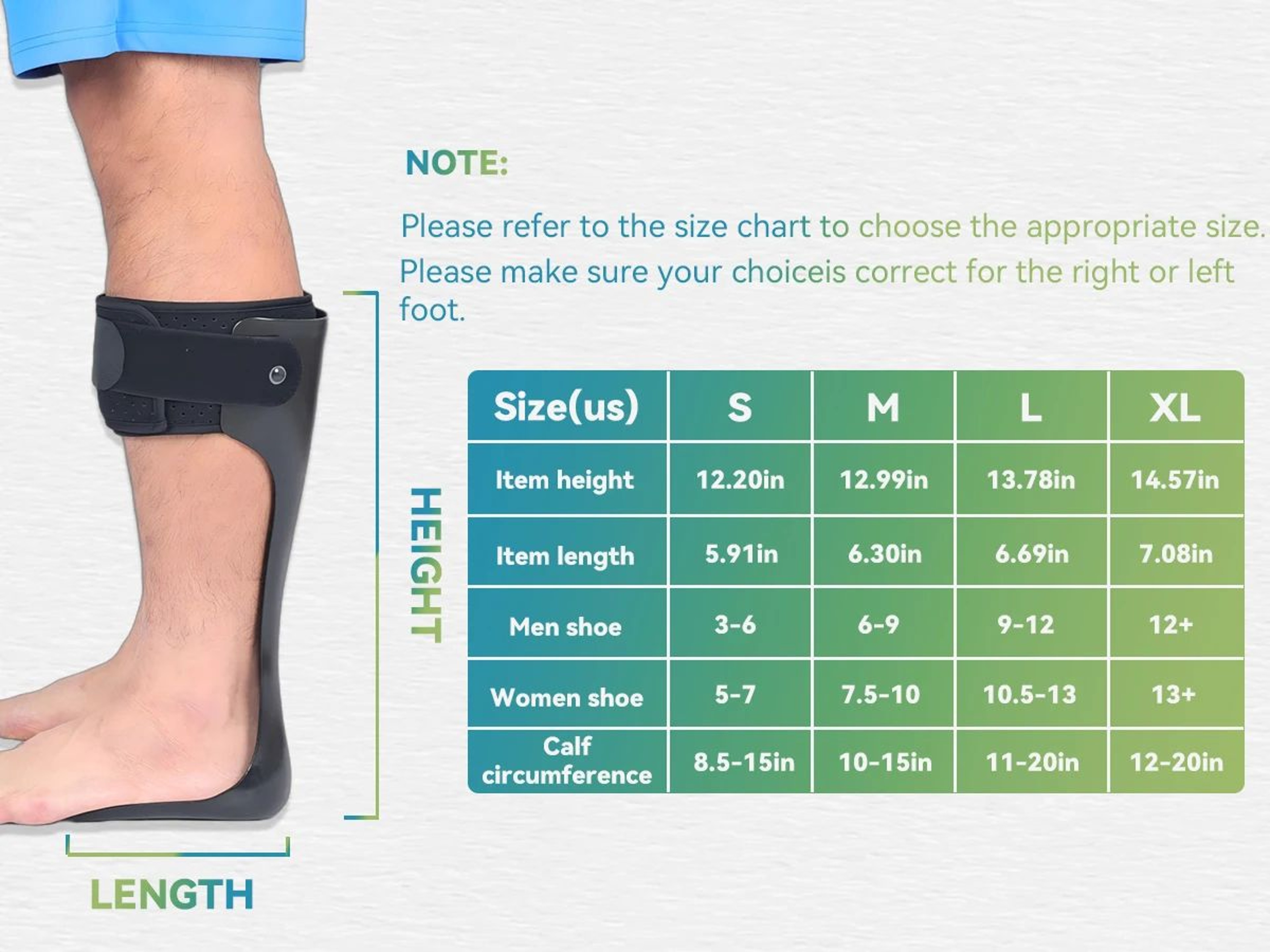 FreedomStep Lightweight AFO Drop Foot Brace For Daily Stability  Comfort 1