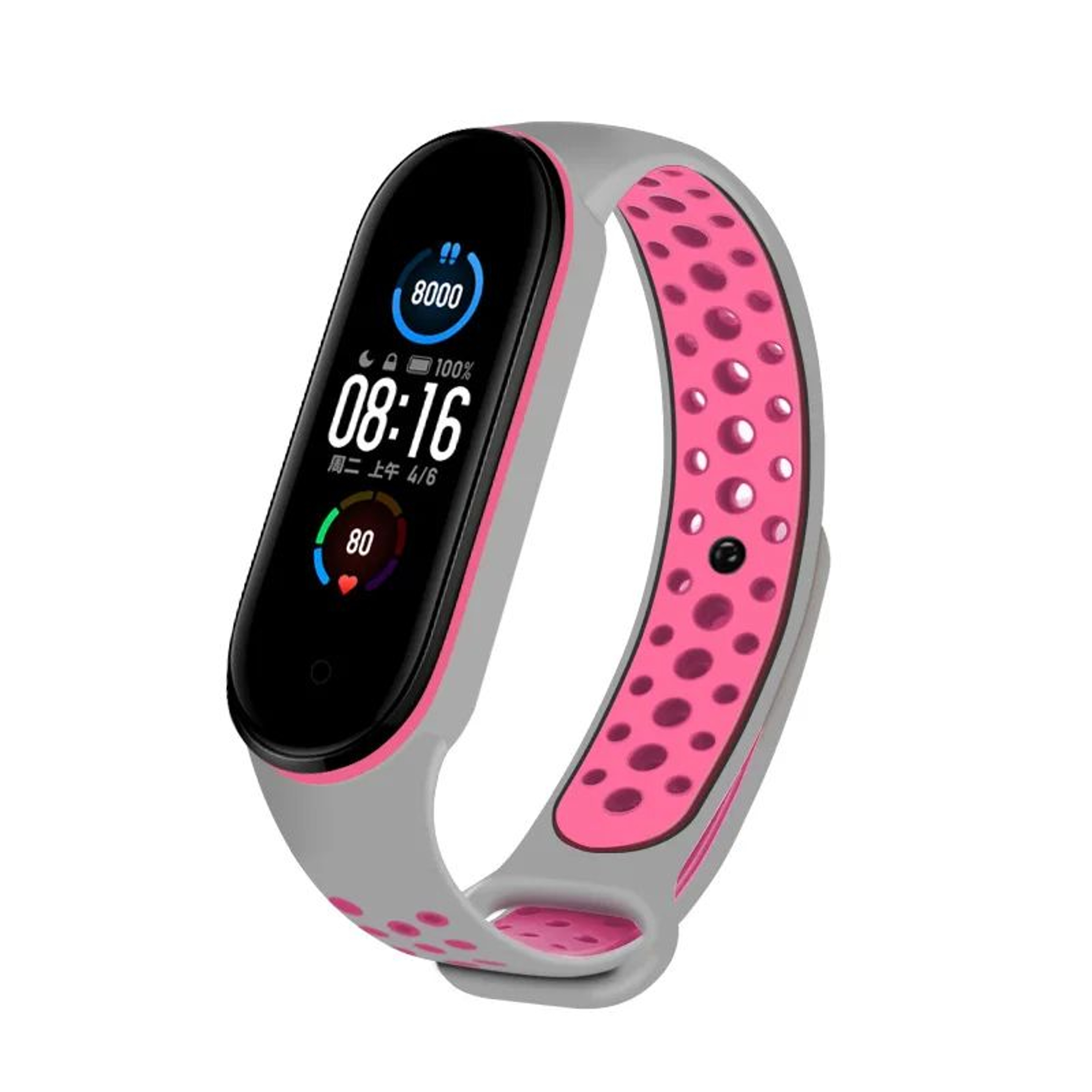 Xiaomi Mi Band Breathable Replacement Strap  Soft Silicone Wristband For Mi Band 34567 7