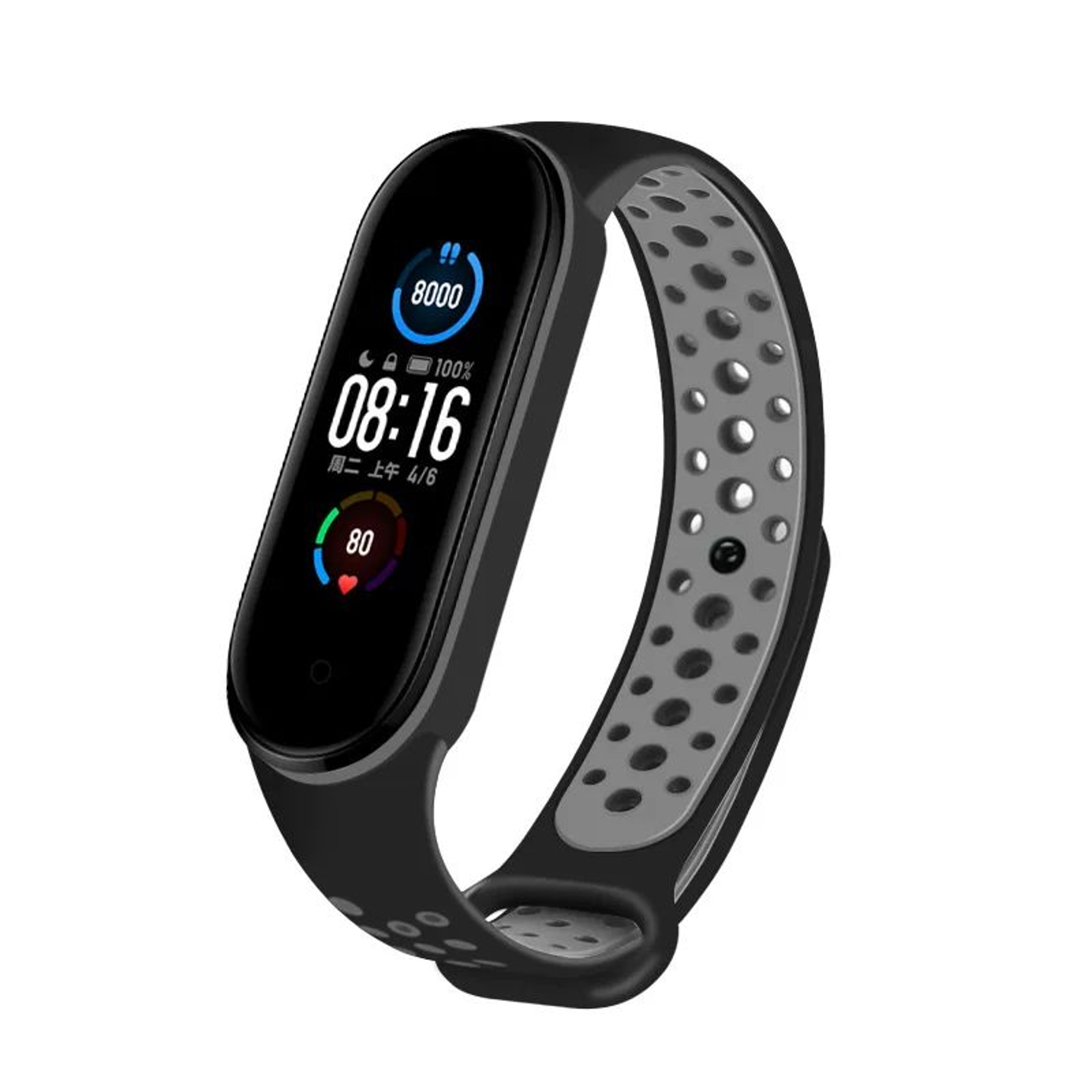 Xiaomi Mi Band Breathable Replacement Strap  Soft Silicone Wristband For Mi Band 34567 6