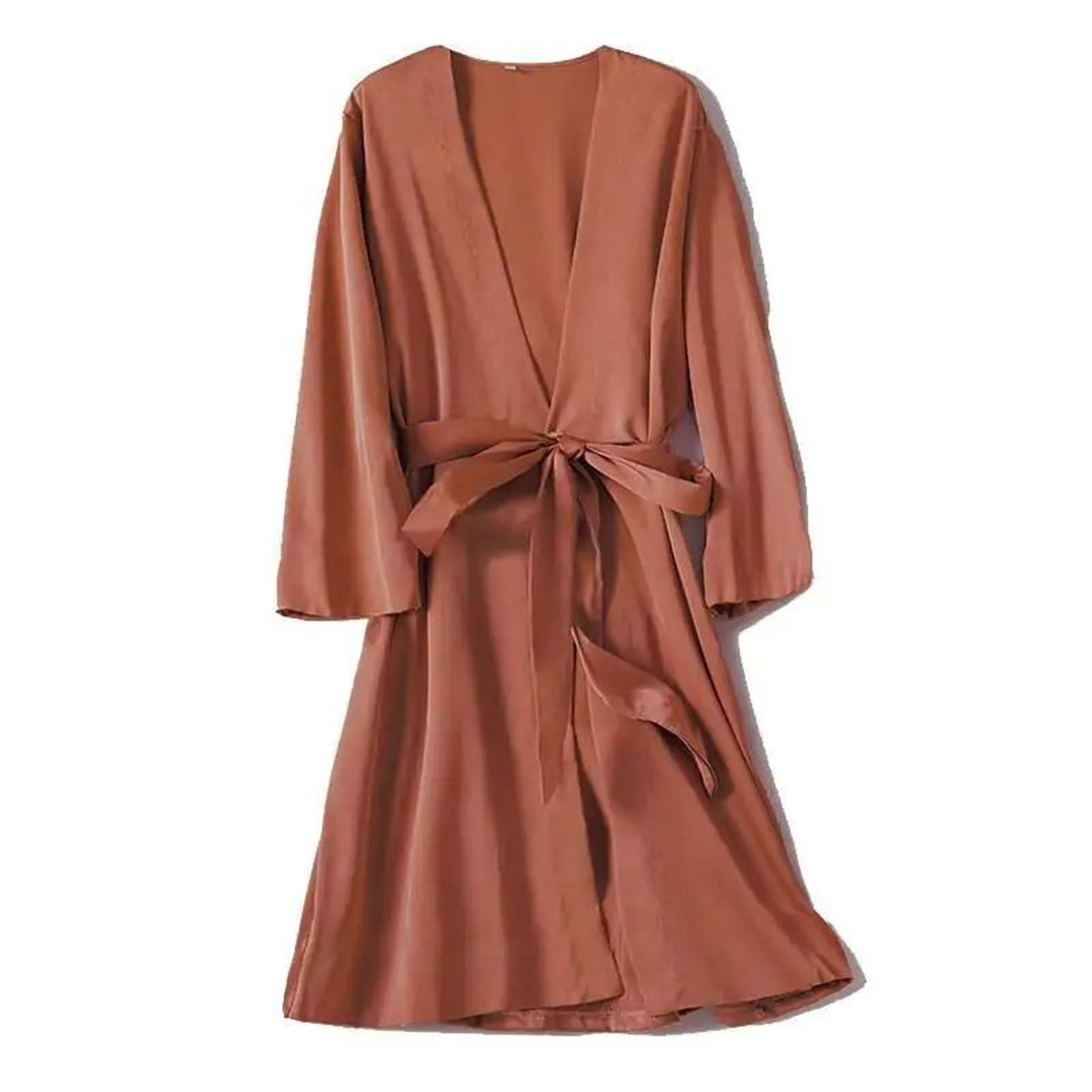 SilkEase Satin Kimono Robe  Silky Satin Robe For Women Bridal  Luxury Silk Nightgown Robe 11