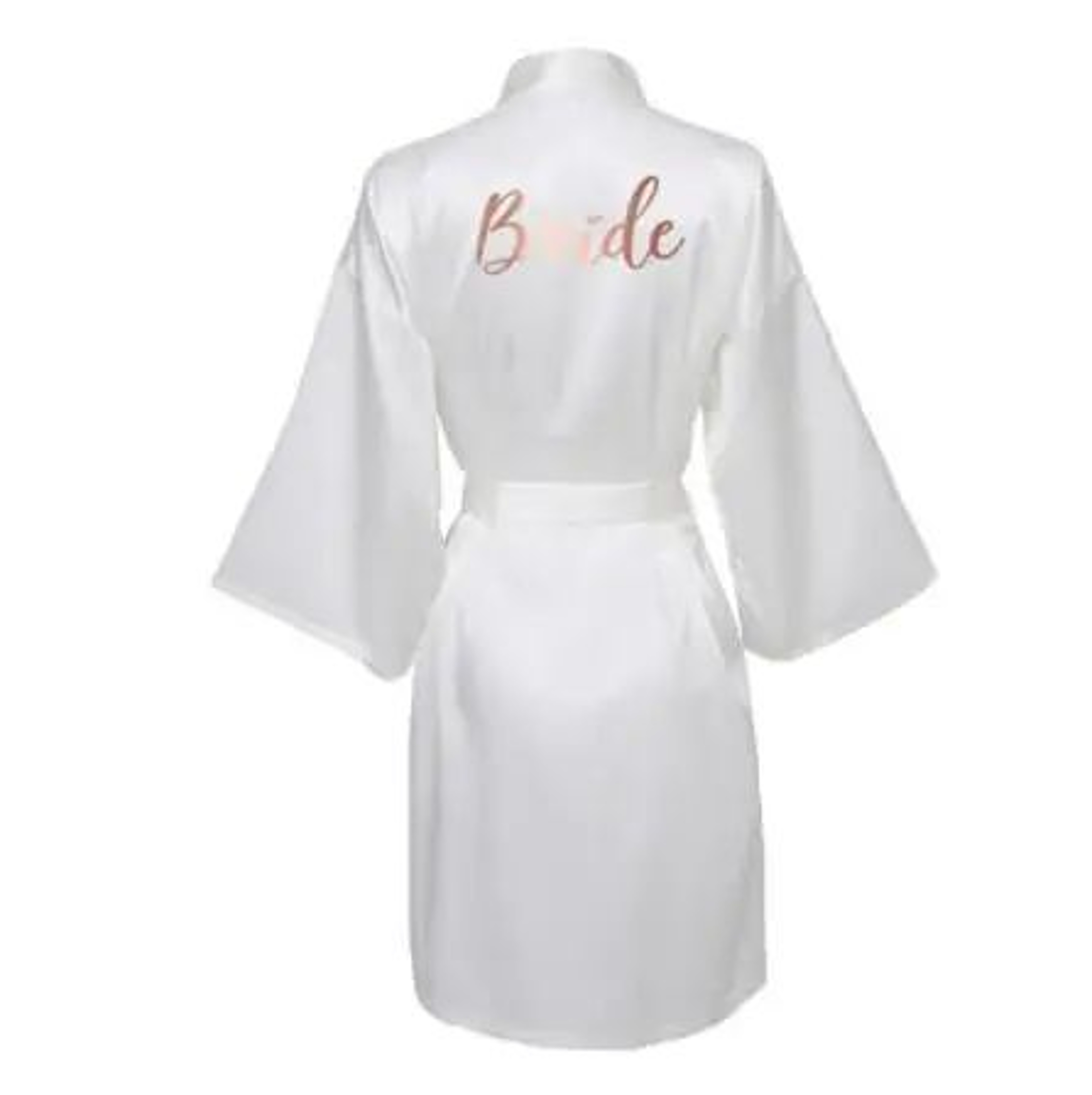 Burgundy Satin Bridal Robe For Weddings  Bridesmaids  Silky Kimono Bathrobe 8