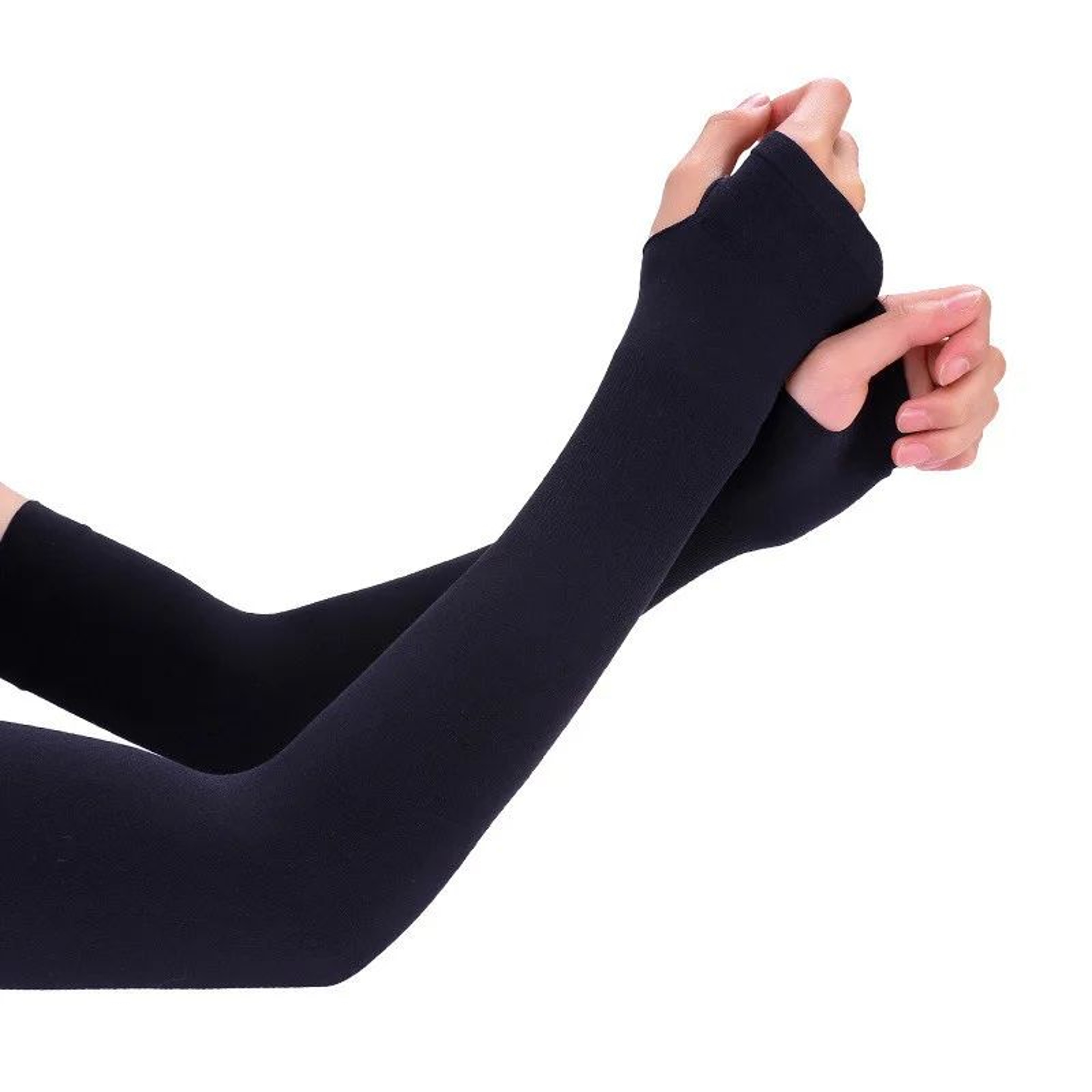 SunGuard Pro UV Protection Arm Sleeves  Cooling Ice Silk Sports Arm Sleeves SPF50 7
