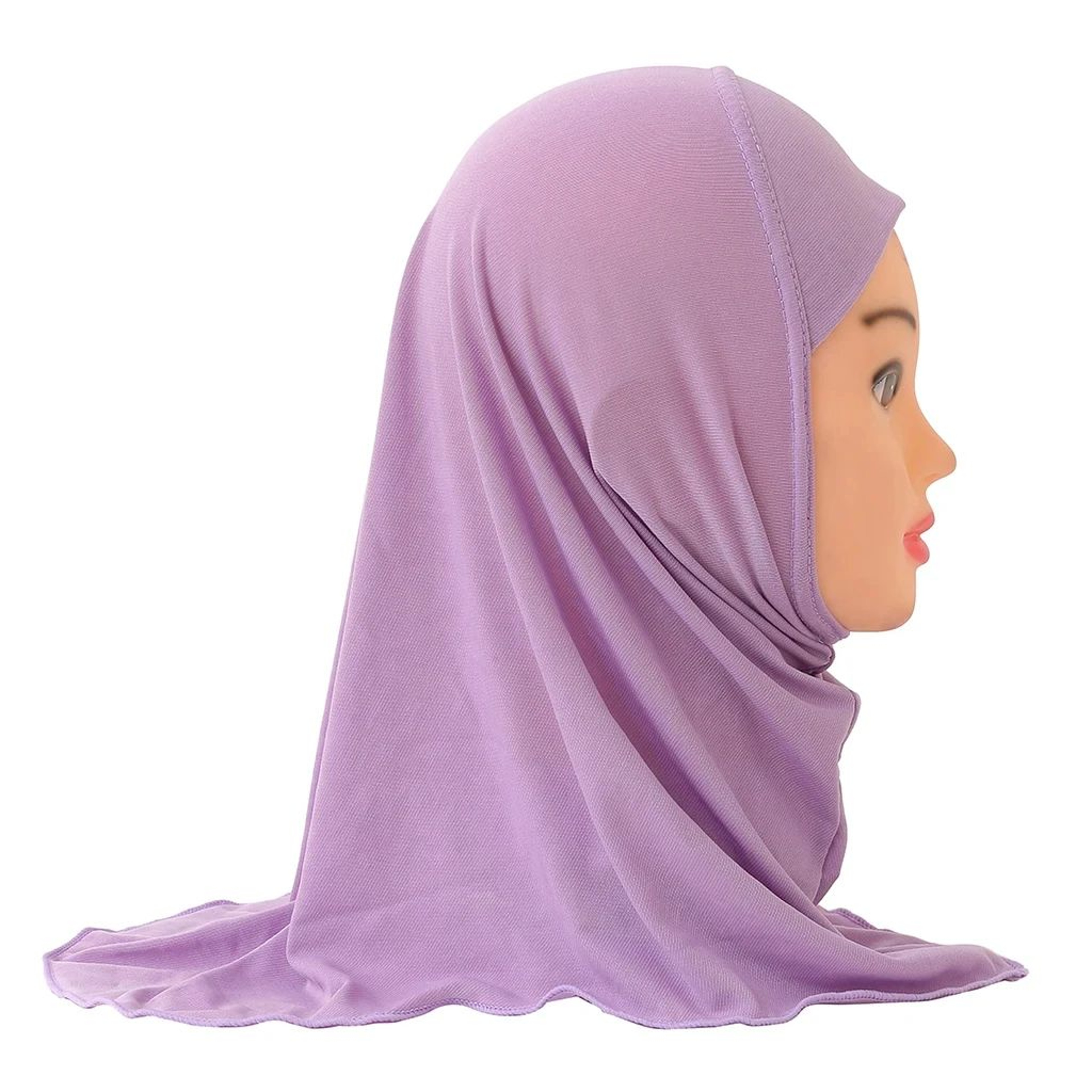 ComfortStretch Kids Hijab  Soft Breathable Islamic Scarf For Toddler  Girls 8