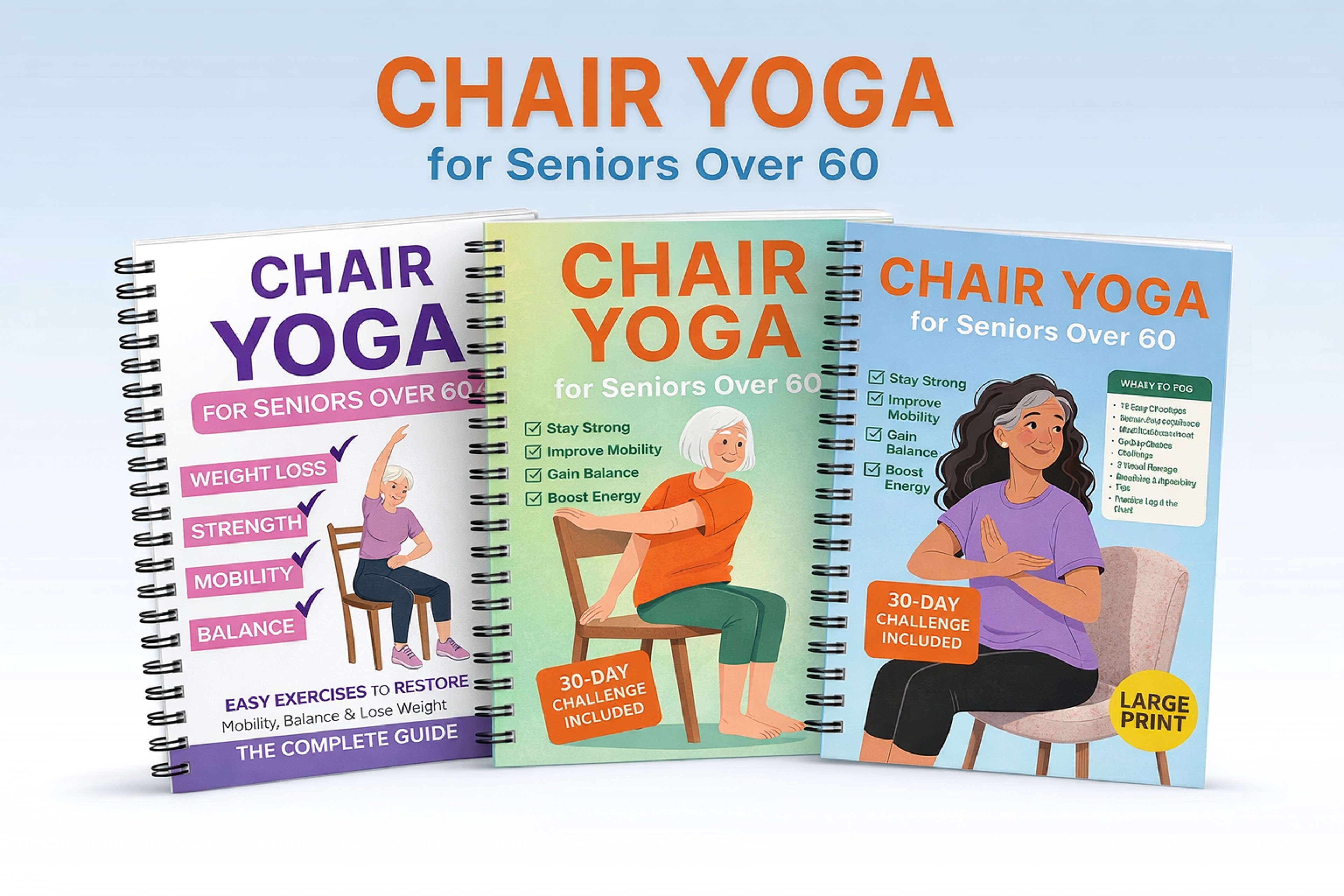 Chair Yoga Guide for Seniors, chair yoga for seniors & Seated Routines for Mobility and Weight Loss Support – view 10
