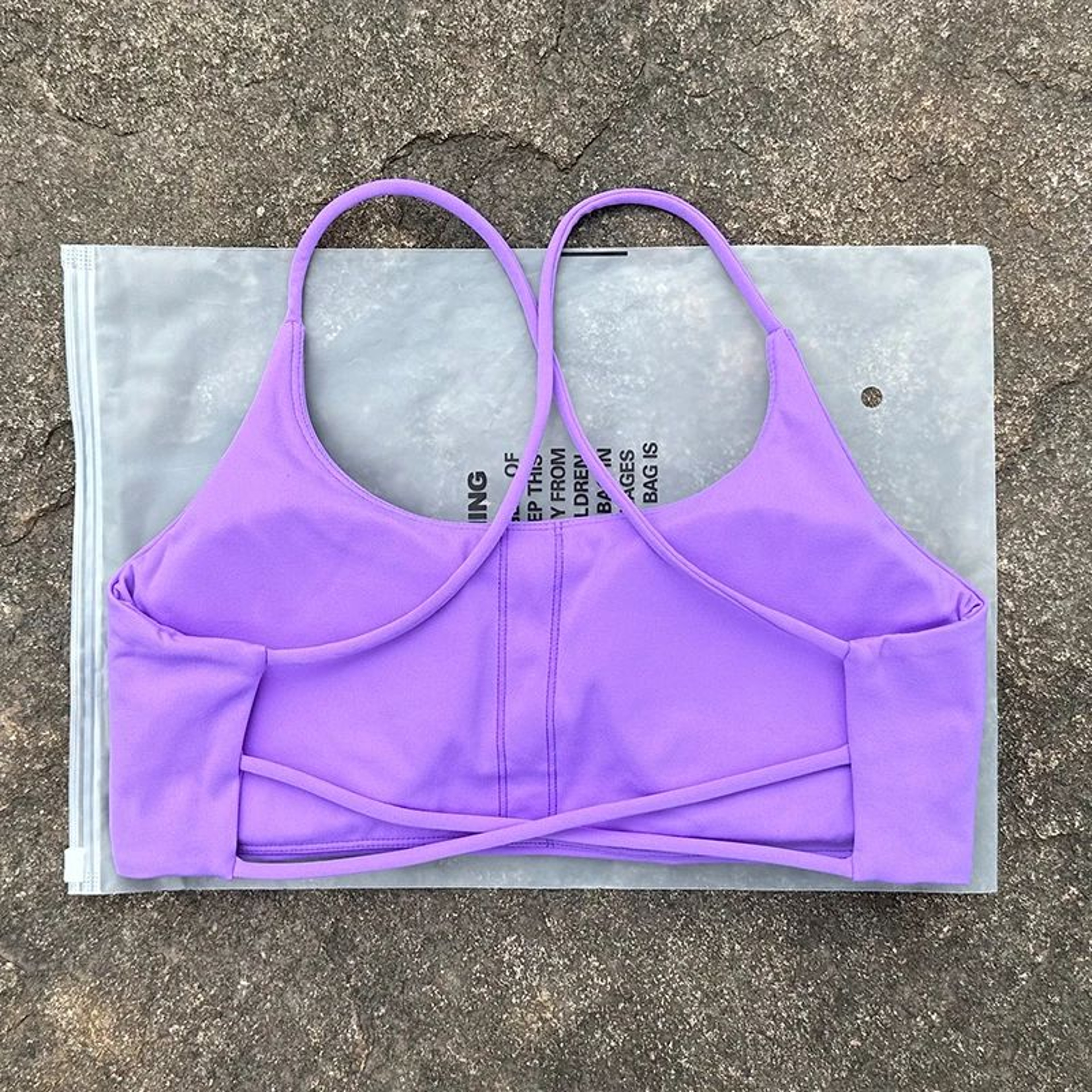 CrossBack Sports Bra With Chest Pads  Hollow Back Yoga Vest For HighImpact Support 9
