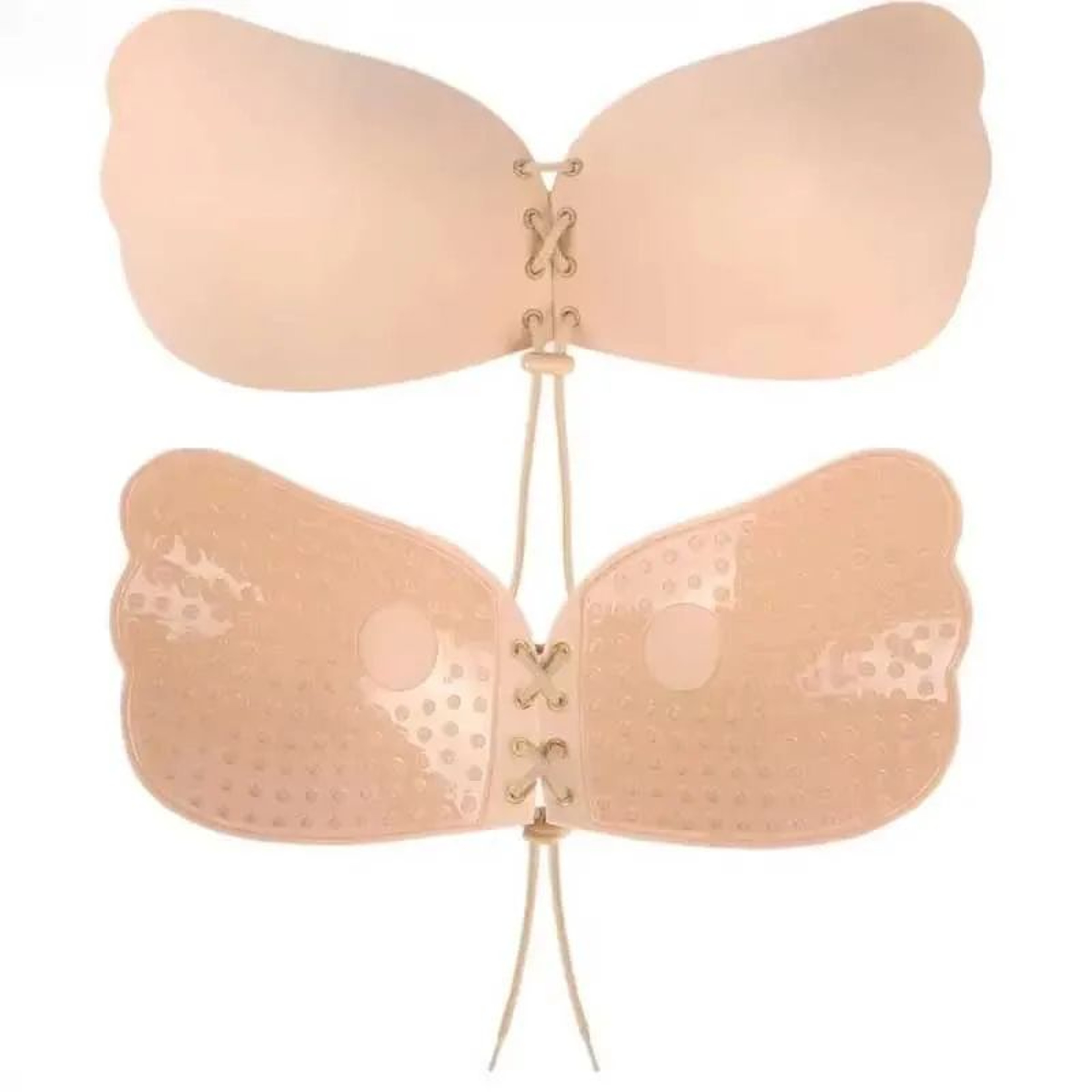 SilhouetteLift Invisible Drawstring Bra  Strapless PushUp Breast Patch For Backless Dresses 1