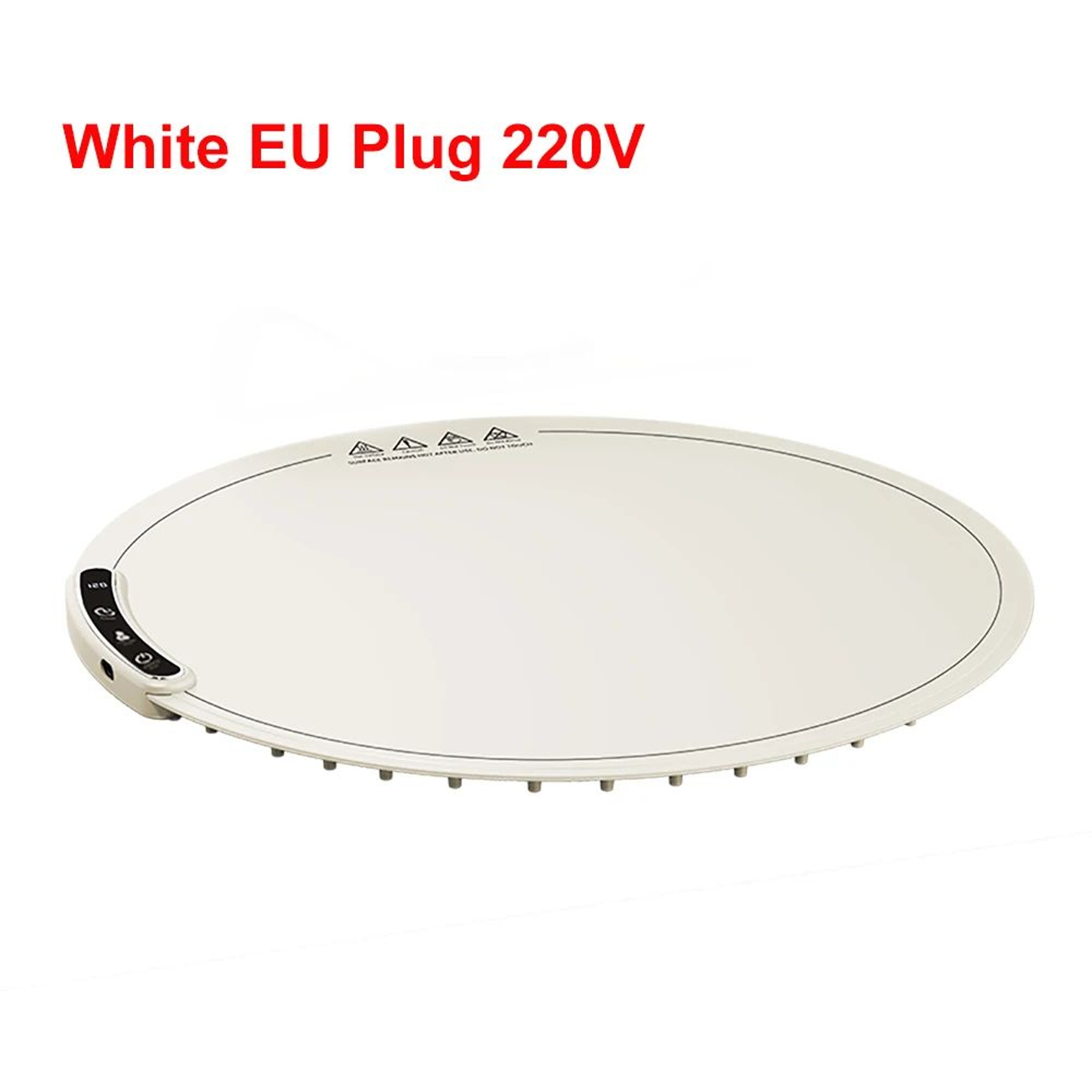 ThermaServe Foldable Electric Food Warming Mat  Portable Silicone Food Warming Tray With 8 Heat Set 6