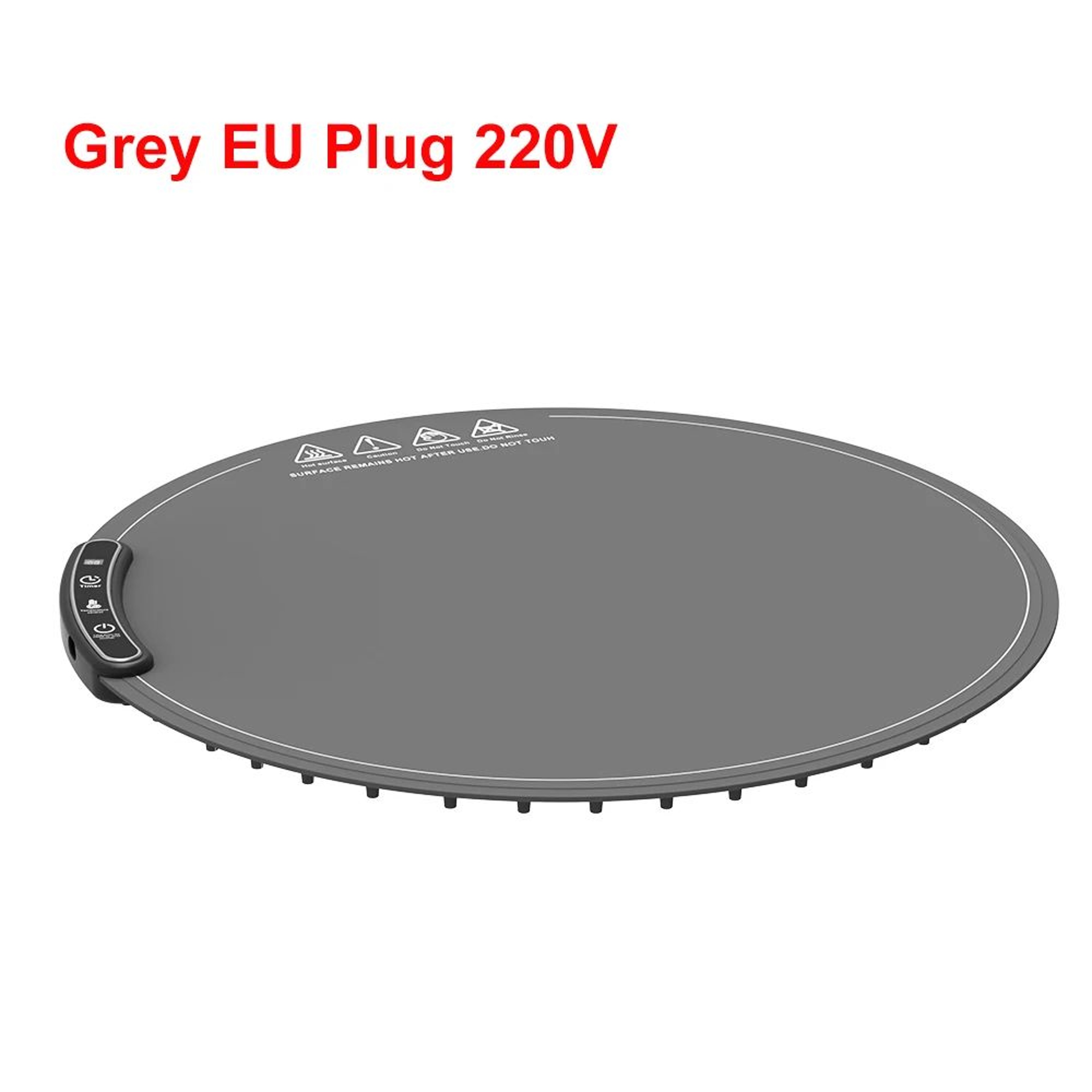 ThermaServe Foldable Electric Food Warming Mat  Portable Silicone Food Warming Tray With 8 Heat Set 7