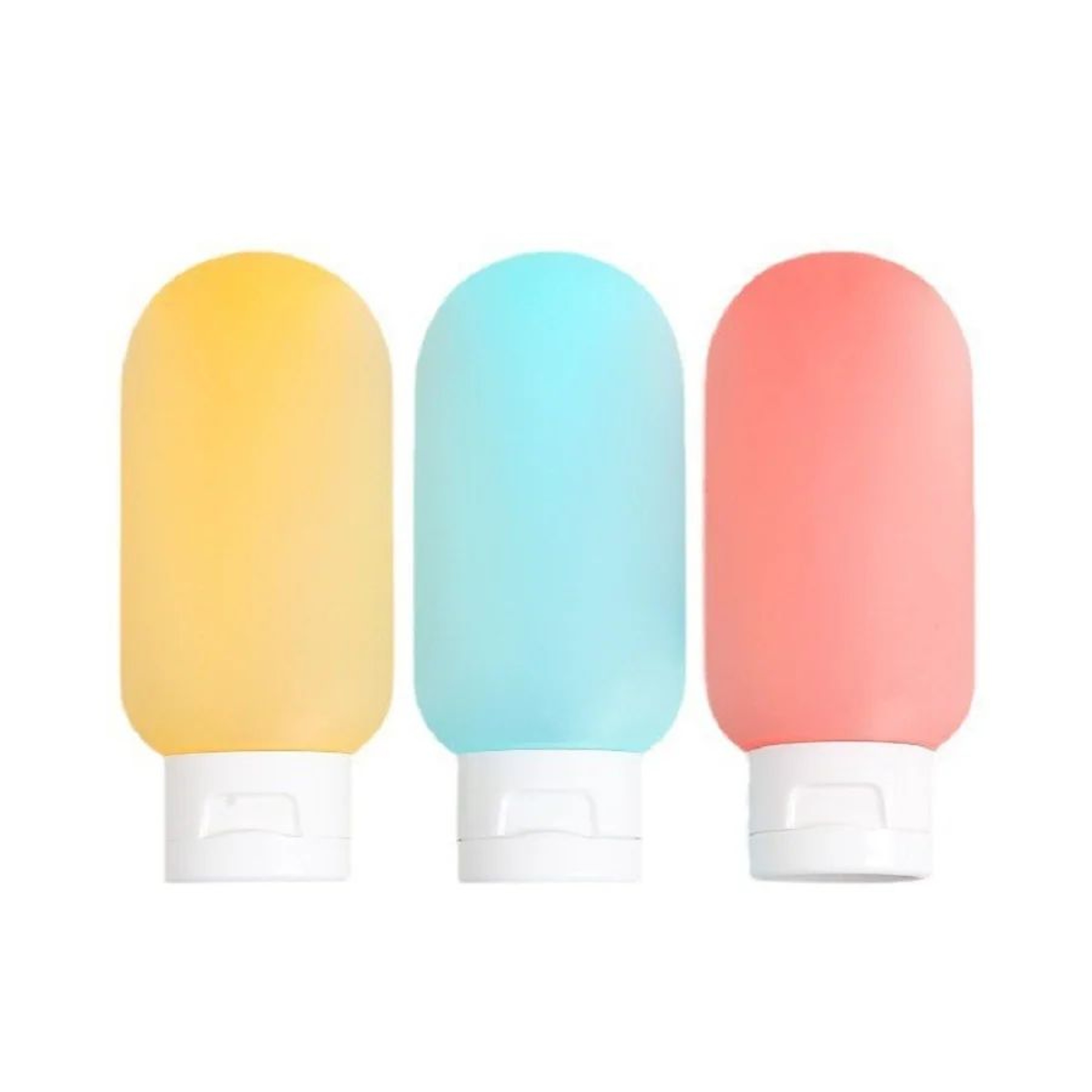 TravelMate 60ml Silicone Travel Bottles  Leakproof Refillable Lotion  Shampoo Containers 6
