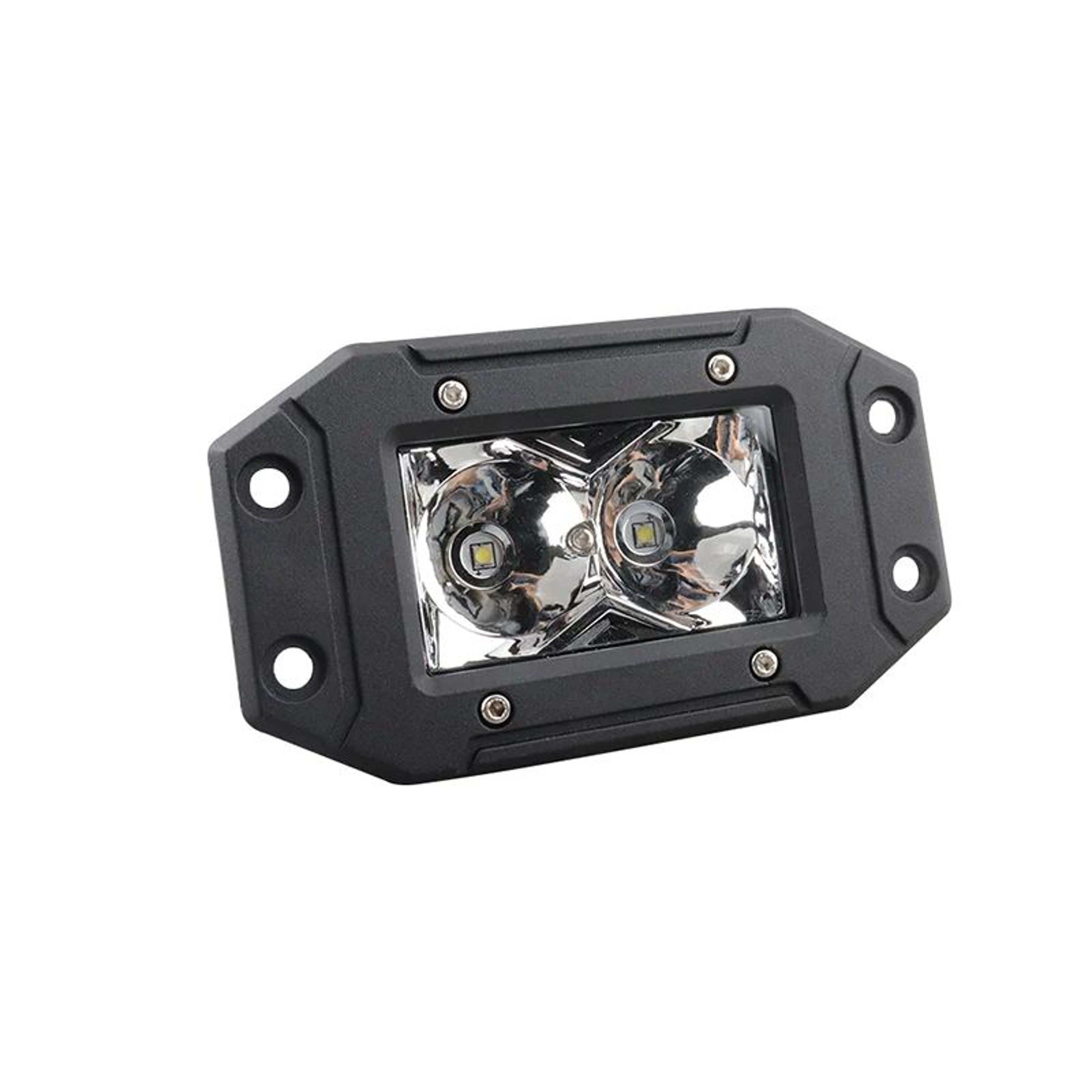 HighIntensity LED Flush Mount Work Light Pods  Yellow Spot Beam For OffRoad Trucks  ATVs 7