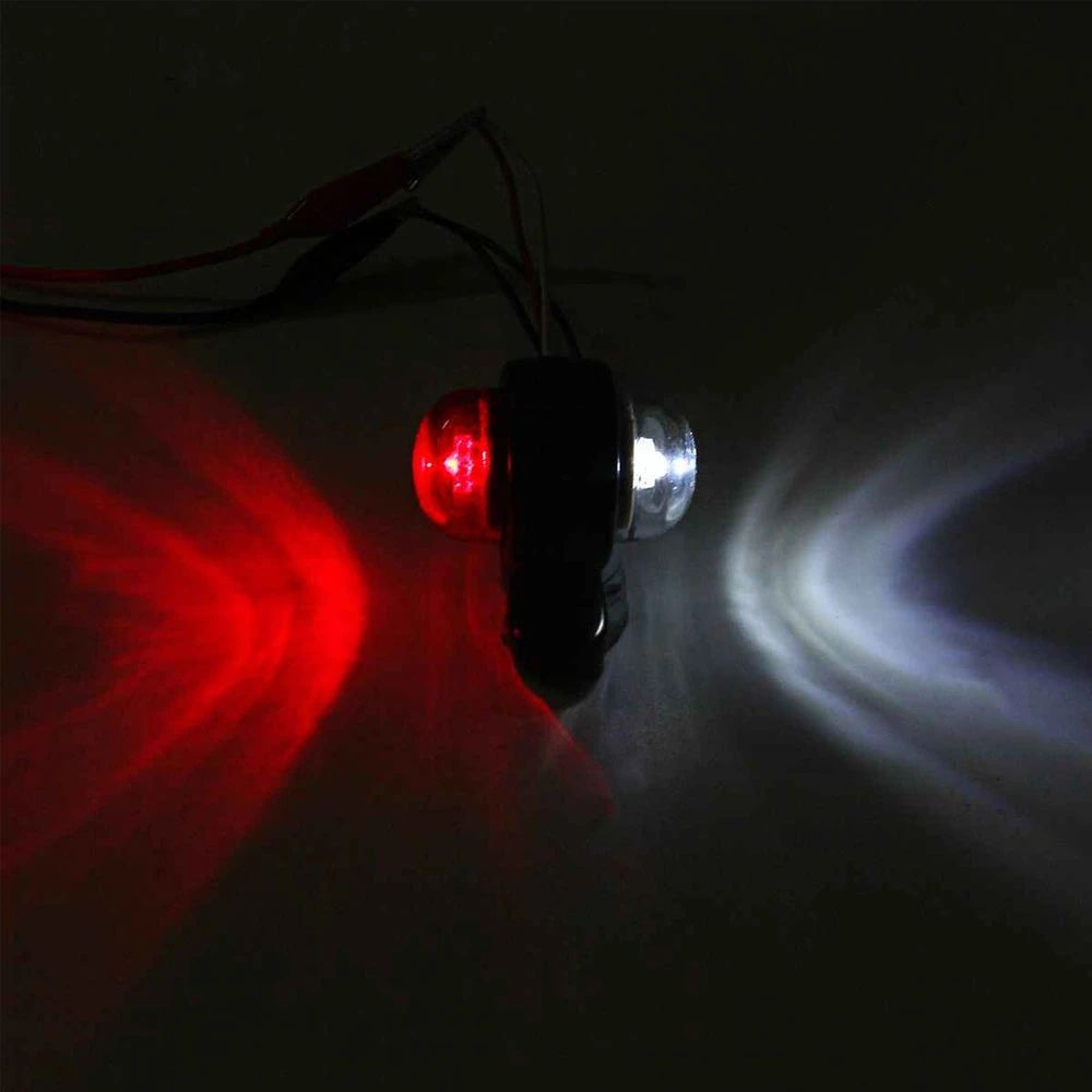 24V DualColor LED Side Marker  Truck Trailer Outline Marker Light Set 2Pack 1