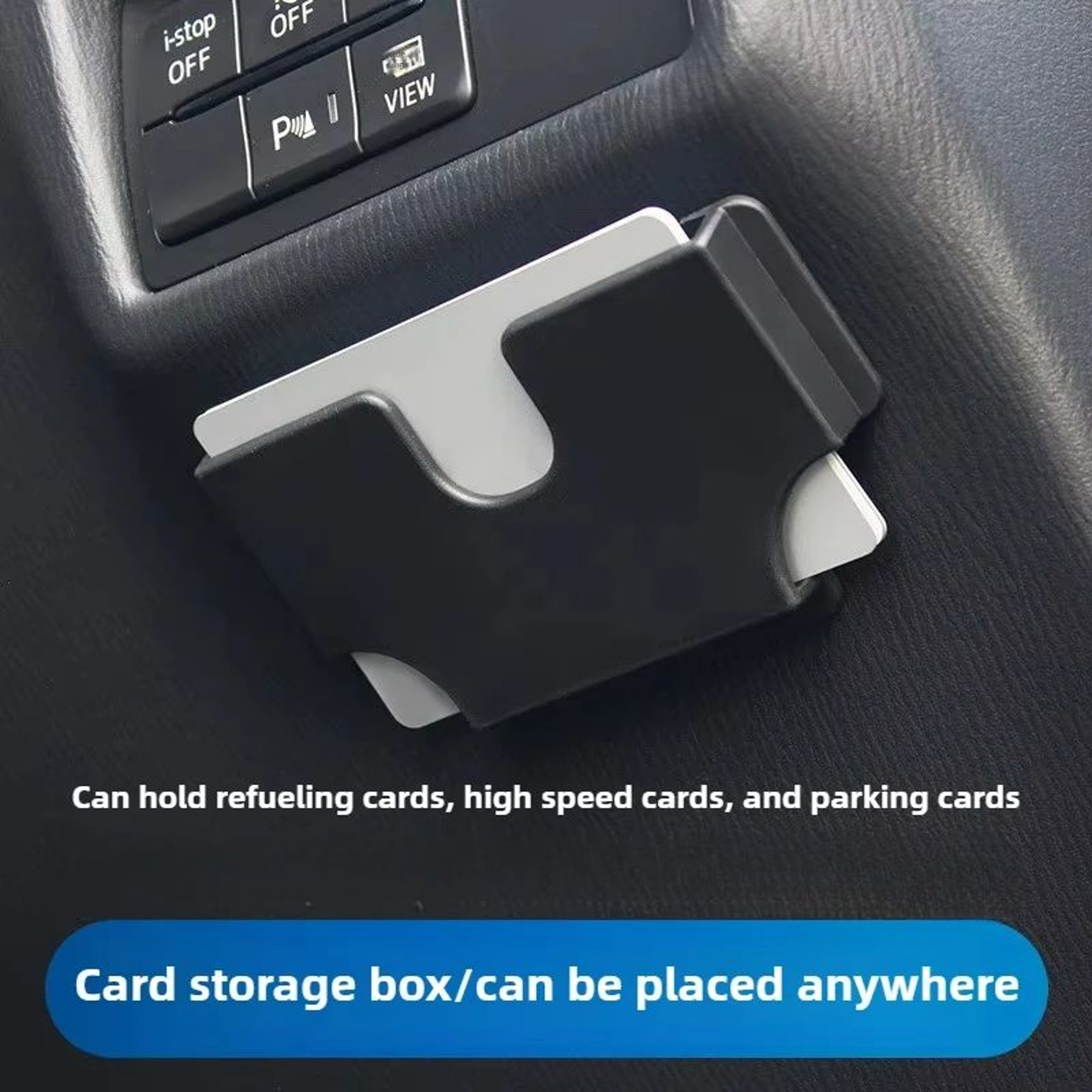 Universal Car Sun Visor Card Holder Organizer  MultiFunction Auto Card Storage Box 0