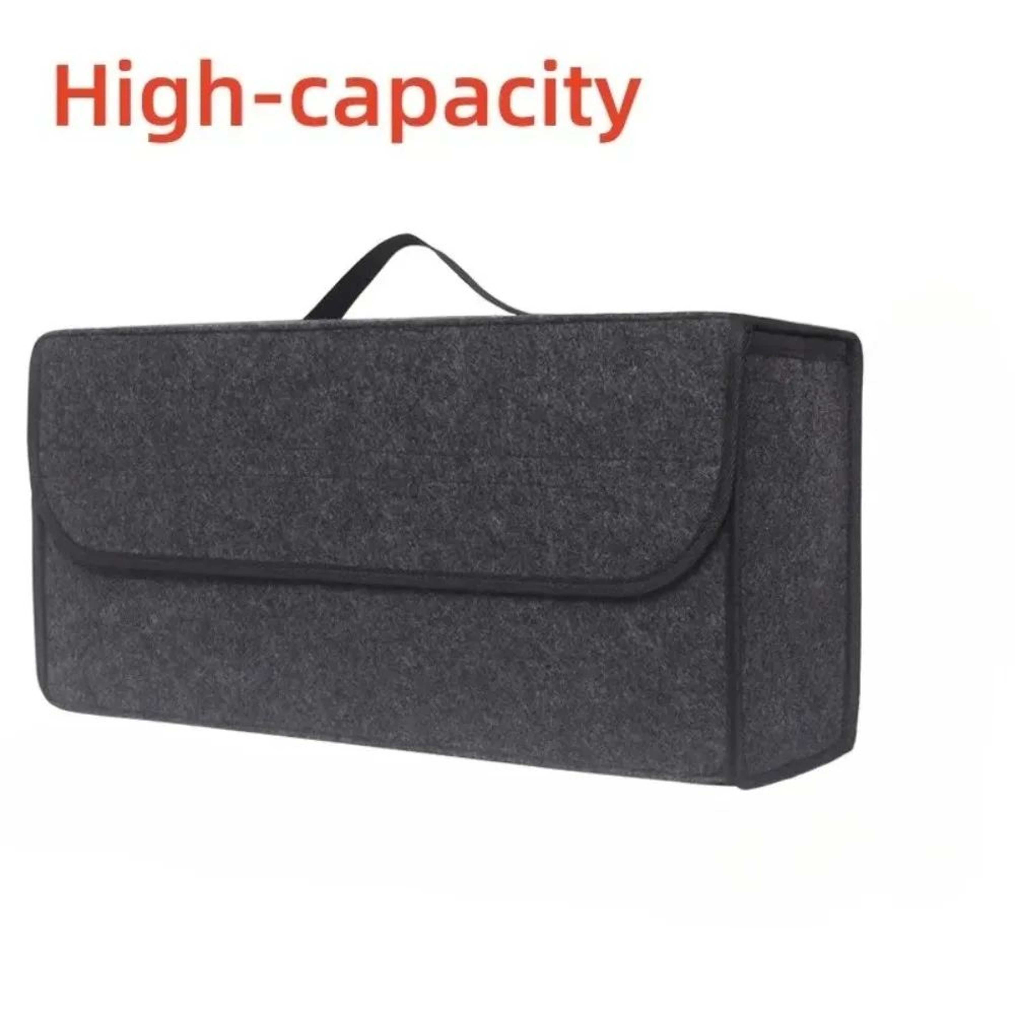 Foldable Car Trunk Organizer  MultiCompartment NonSlip Cargo Storage Bin 2