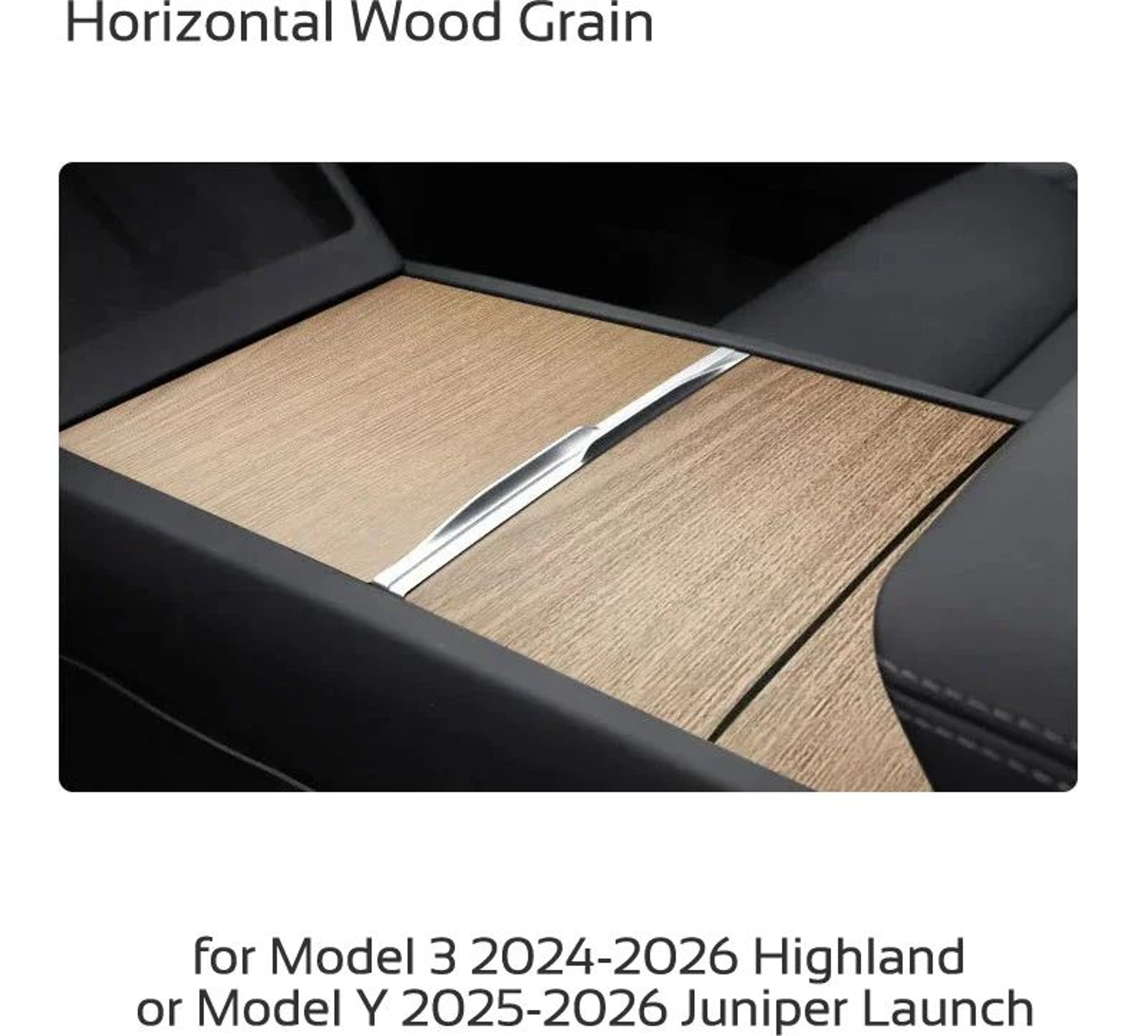Tesla Model 3  Model Y 20242026 Center Console Cover Protector  Premium Matte Control Panel Film 8