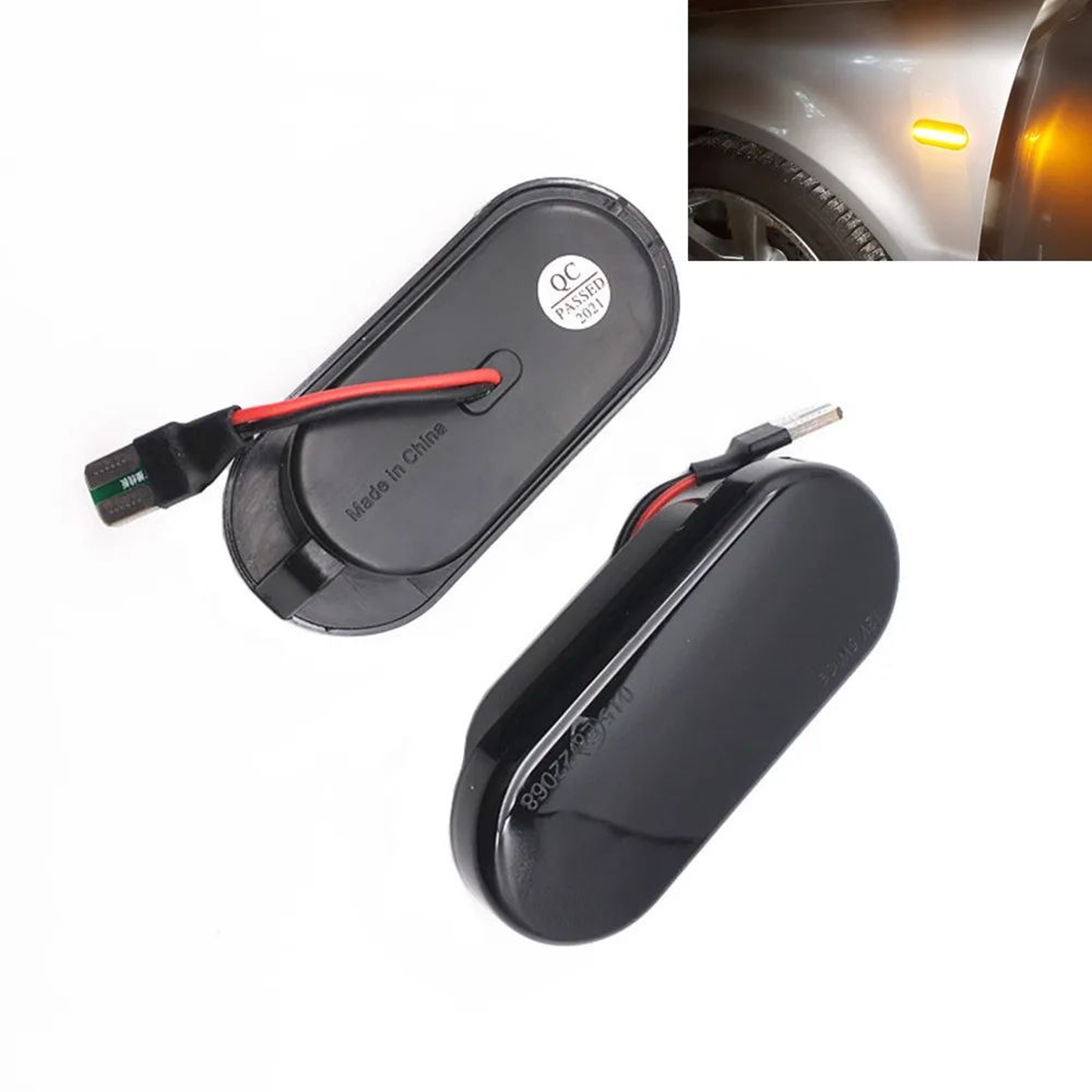 Dynamic LED Side Marker Lights For SEAT Leon 1P Ibiza 6L6J  Exeo  Smoked Sequential Turn Signal Upg 1
