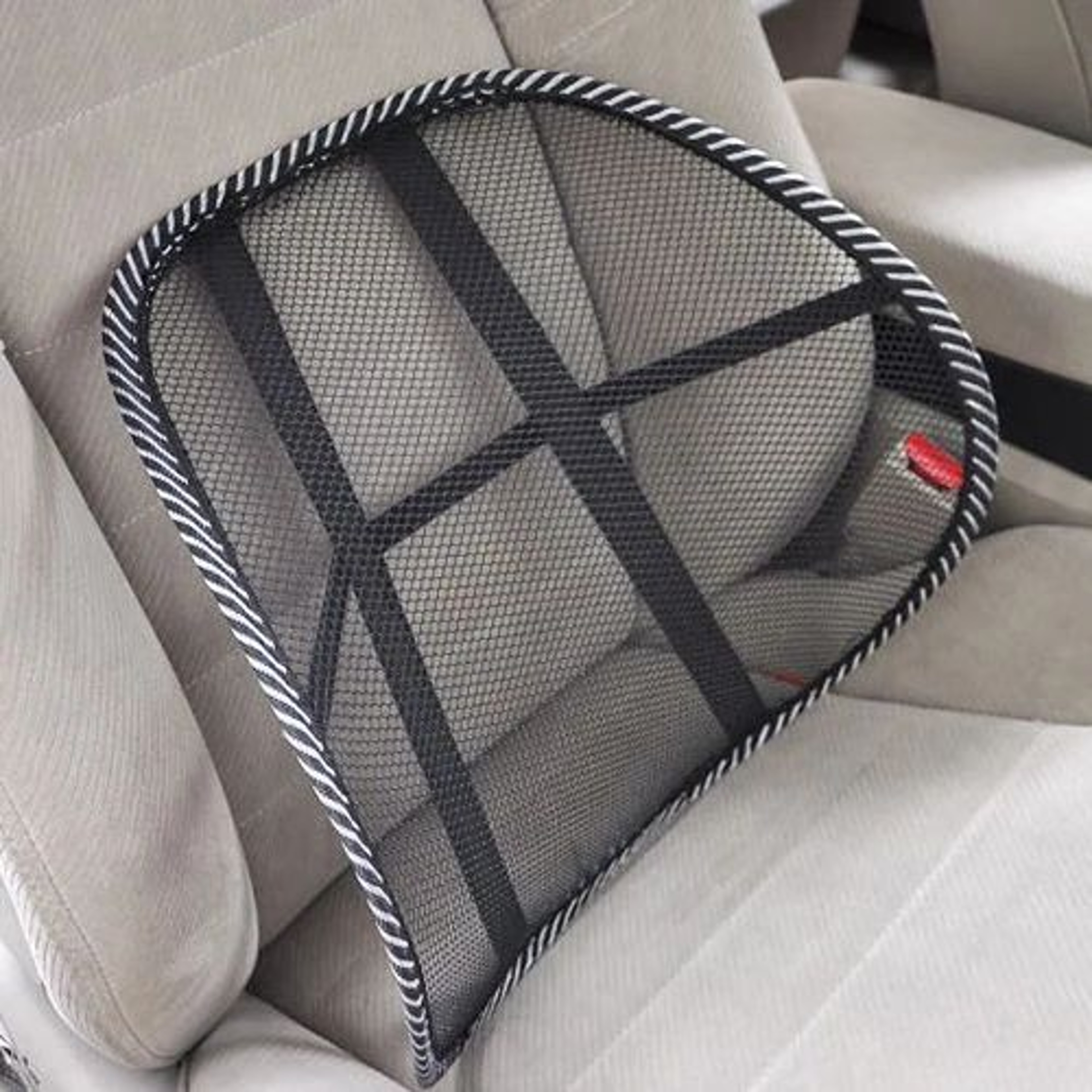 ErgoMesh Lumbar Support Cushion  Breathable Car Seat Lumbar Support For Office  Home 6