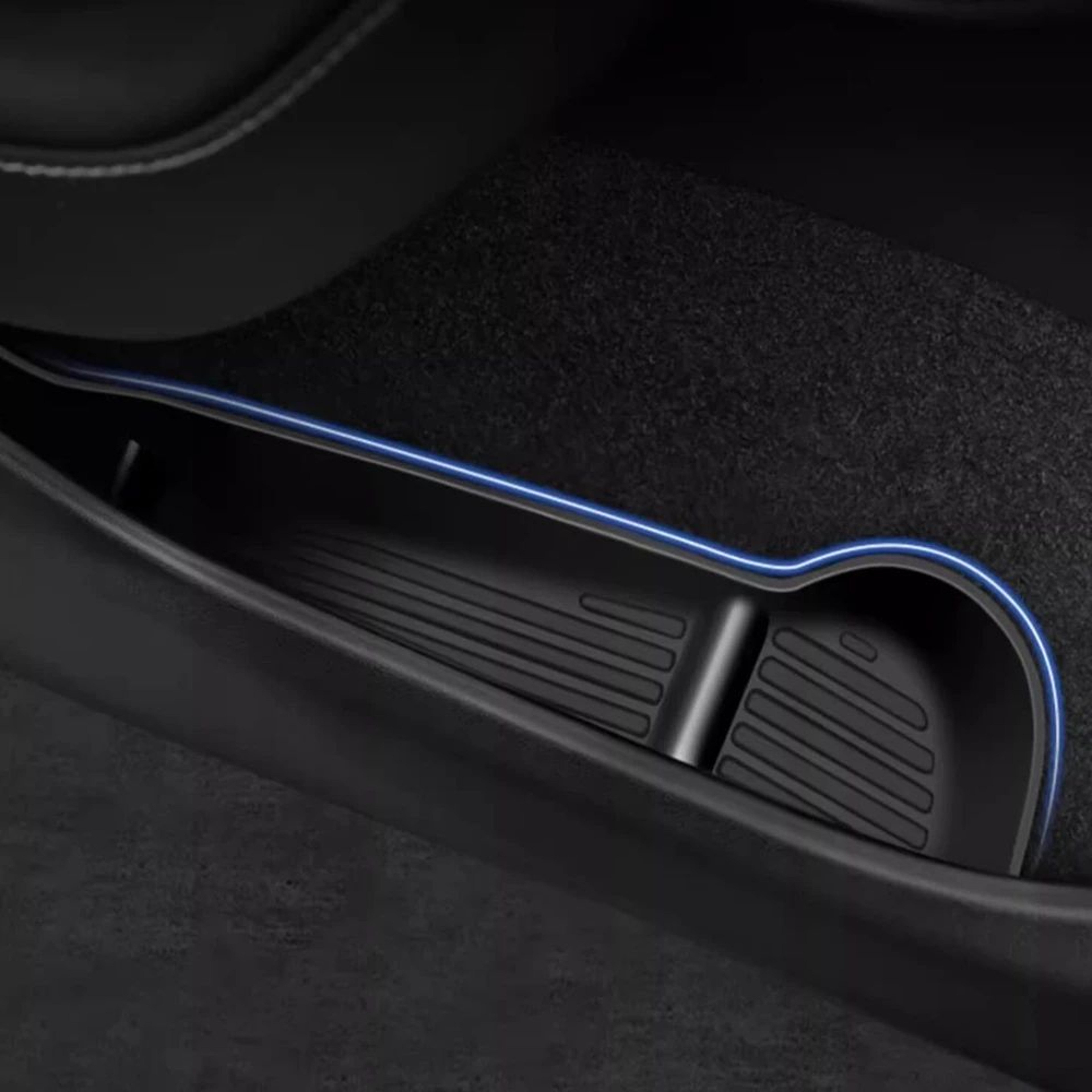 Tesla Model Y Juniper Door Handle Storage Box Set Front  Rear  Door Organizer Trays 2