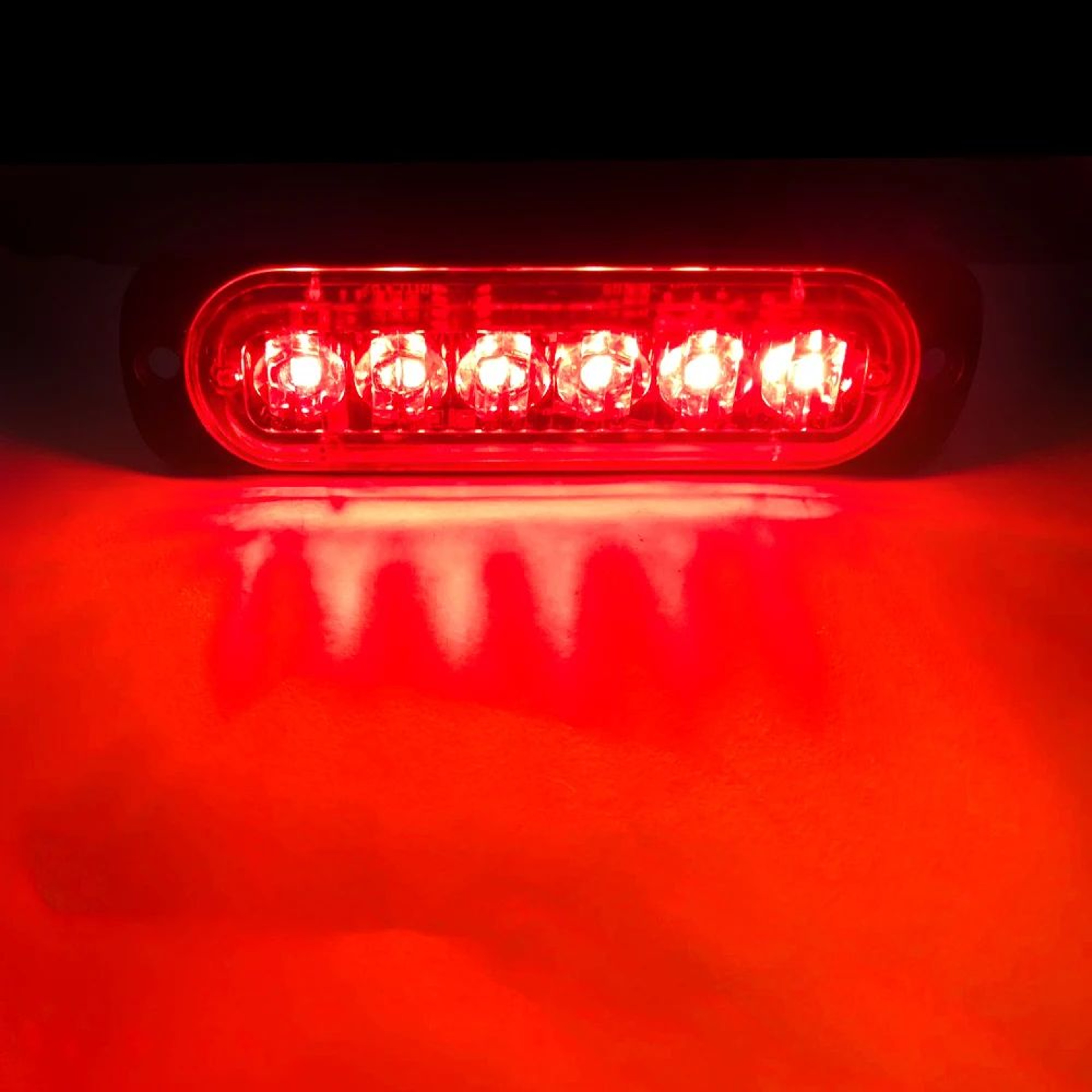 6LED Grille LED Strobe Light 12V24V  Compact Emergency Warning Lamp For Cars  Trucks 10