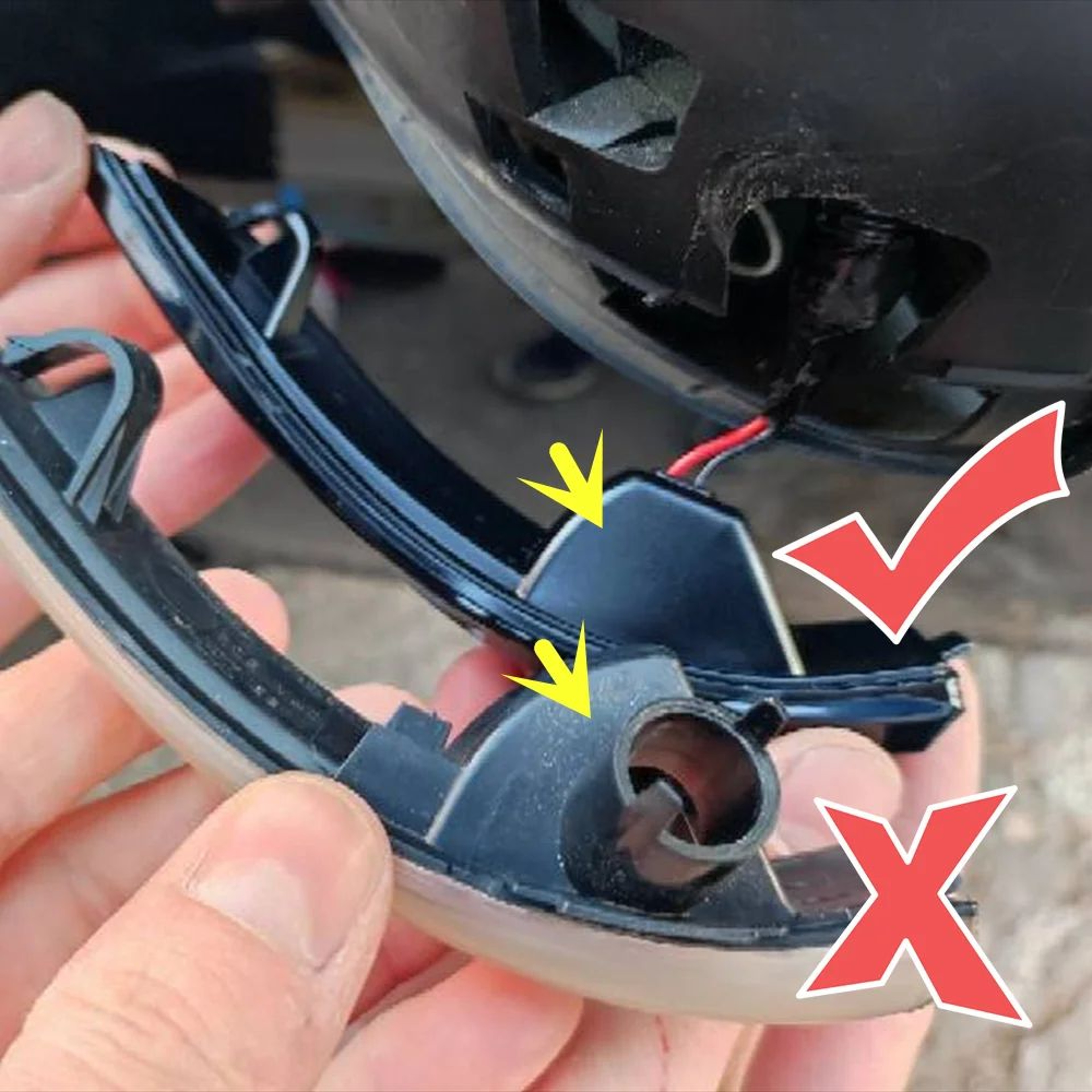 Ford Focus  Mondeo Dynamic Turn Signal Light  LED Sequential Side Mirror Indicator For Mk2 Mk3  Mk4 4