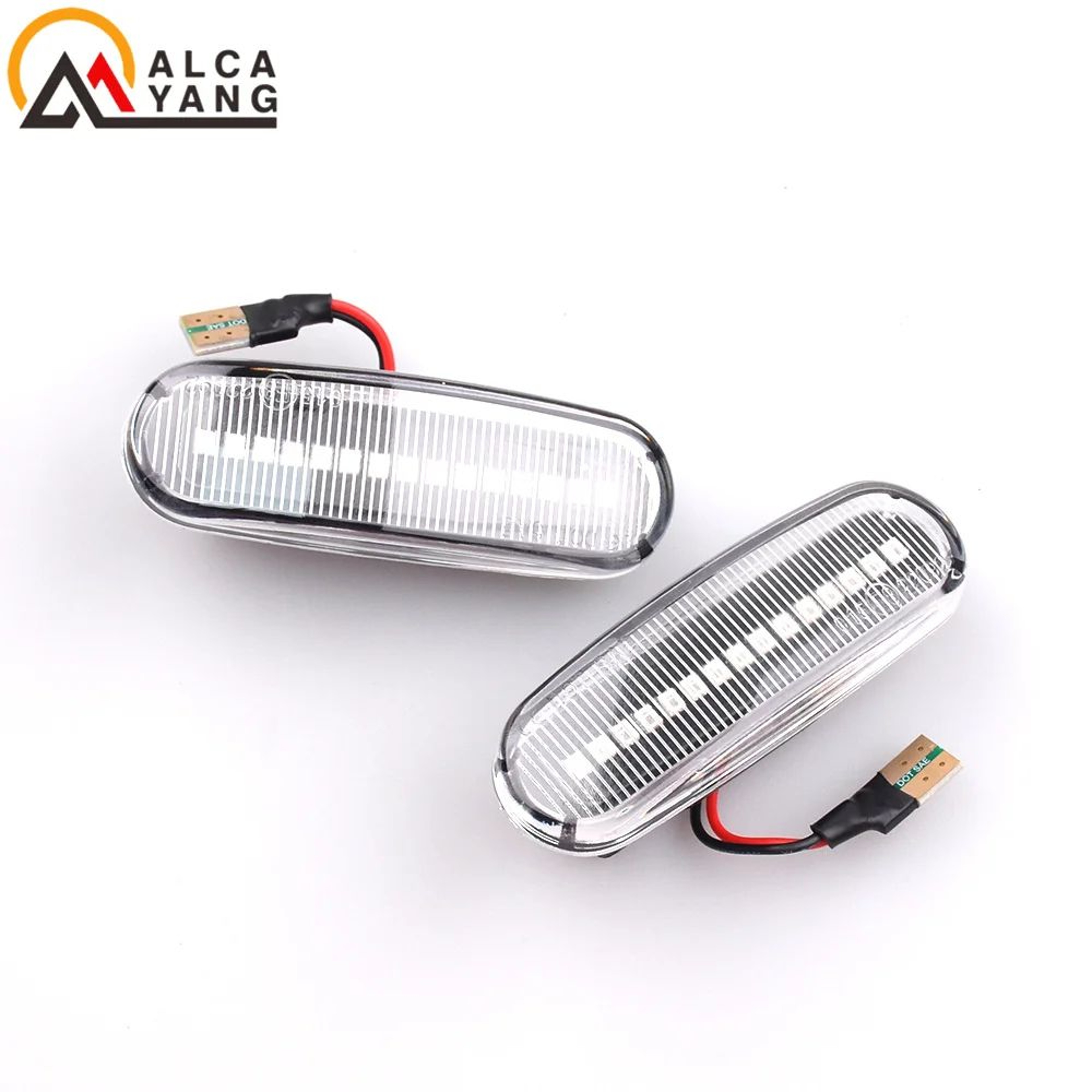 Premium Dynamic LED Turn Signal Side Marker Lights For Fiat Panda  Grande Punto 5