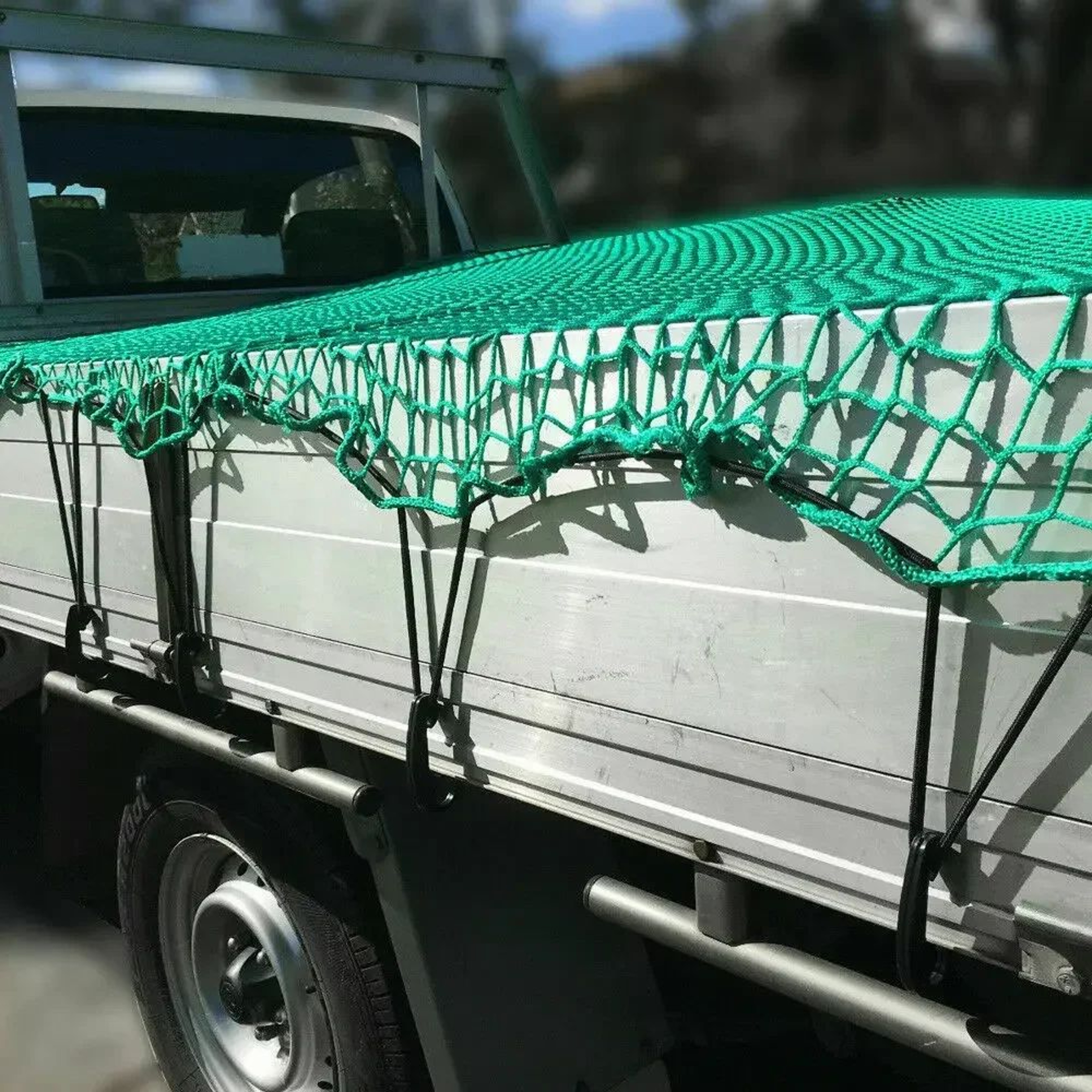Universal HeavyDuty Truck Cargo Net  Polyethylene Trailer  Roof Cargo Mesh Cover 2