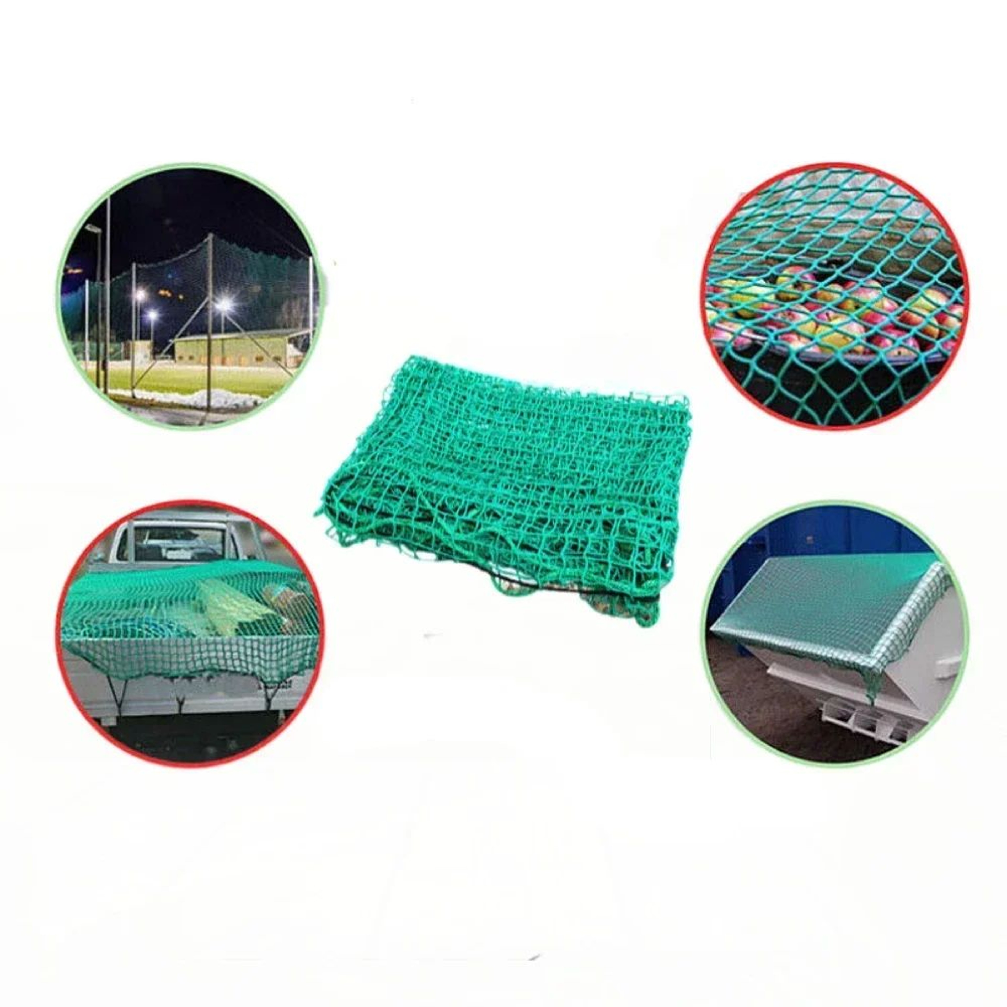 Universal HeavyDuty Truck Cargo Net  Polyethylene Trailer  Roof Cargo Mesh Cover 3