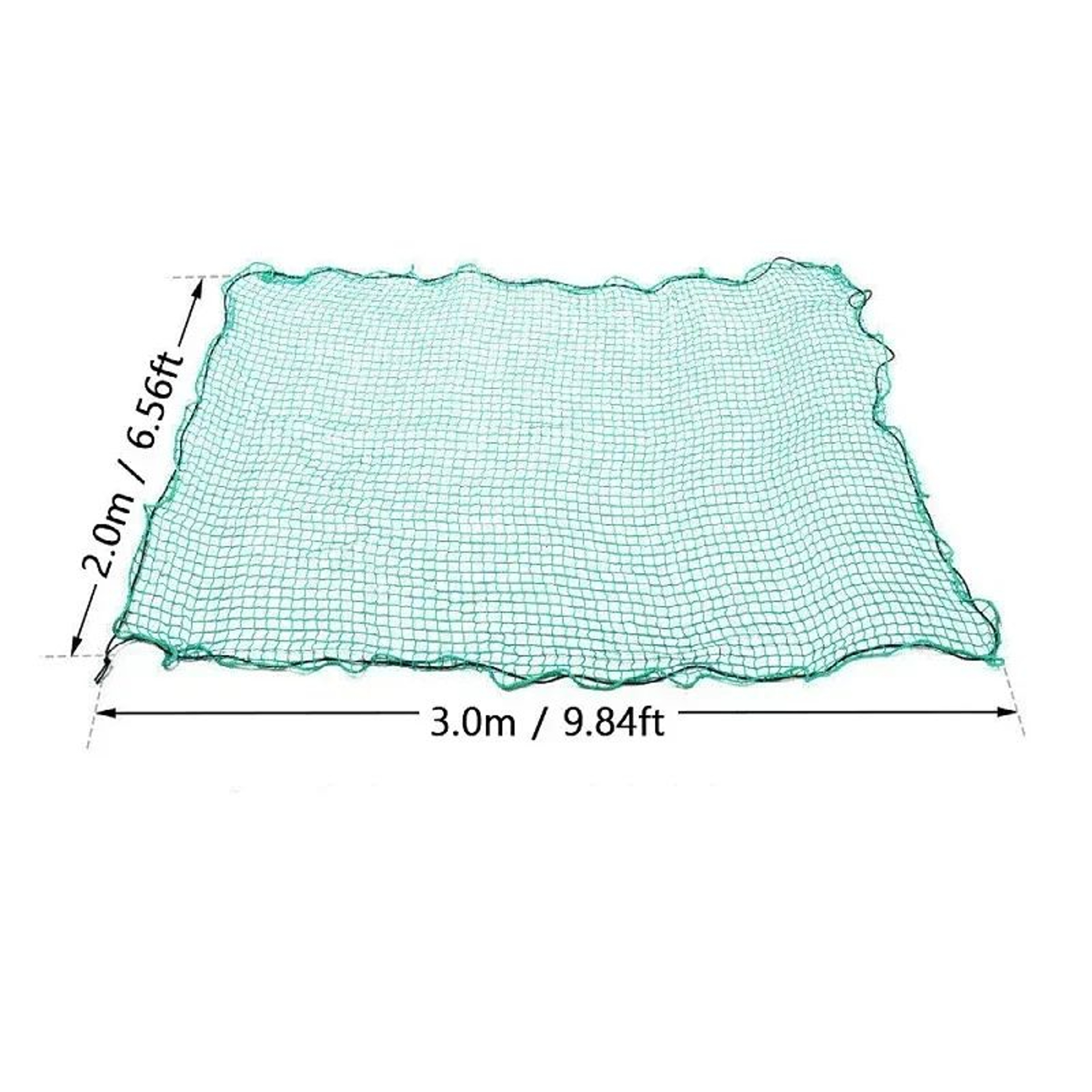 Universal HeavyDuty Truck Cargo Net  Polyethylene Trailer  Roof Cargo Mesh Cover 7