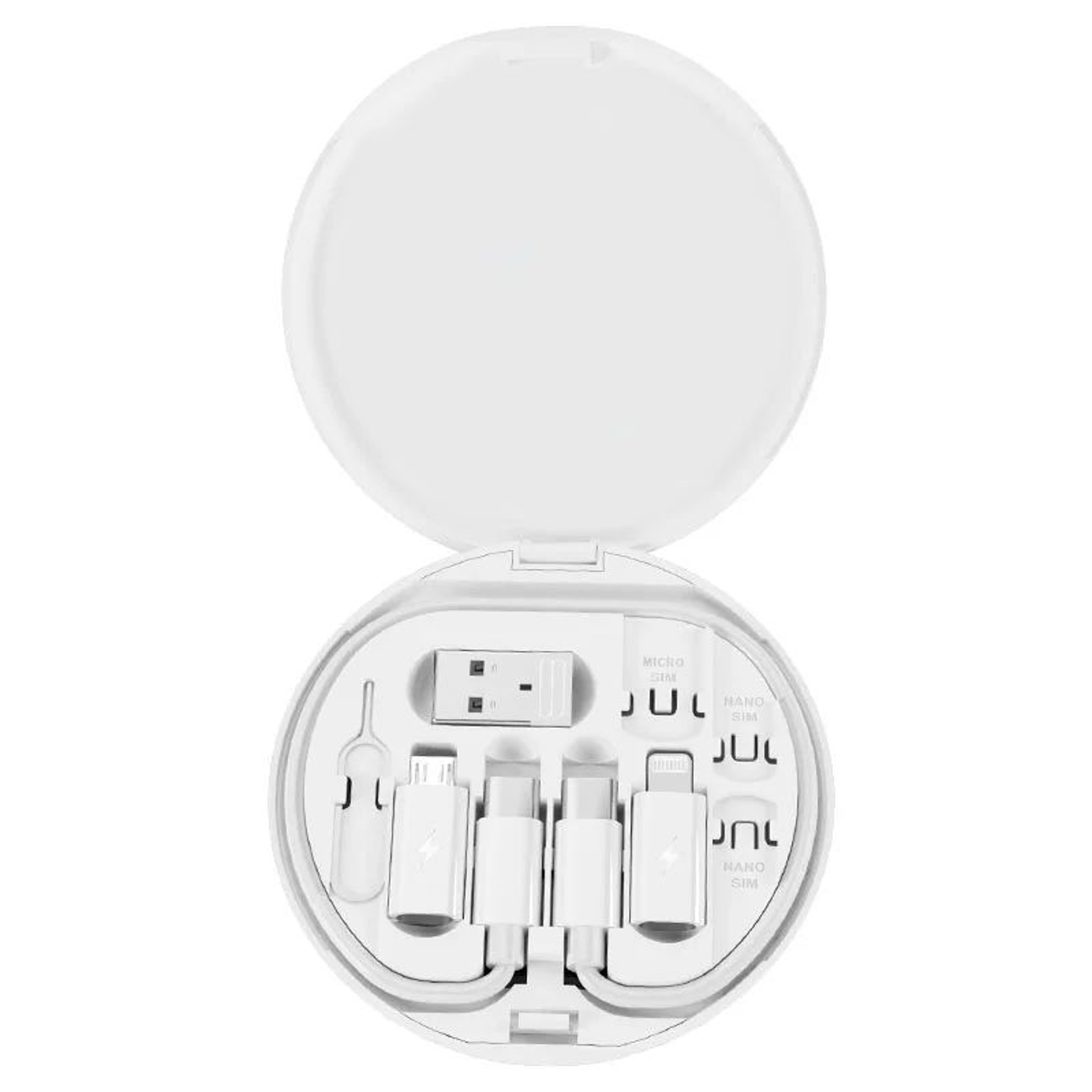 60W Multi USB Charging Adapter Kit  Compact USBC Conversion Kit For Fast Charging  Data Transfer 6