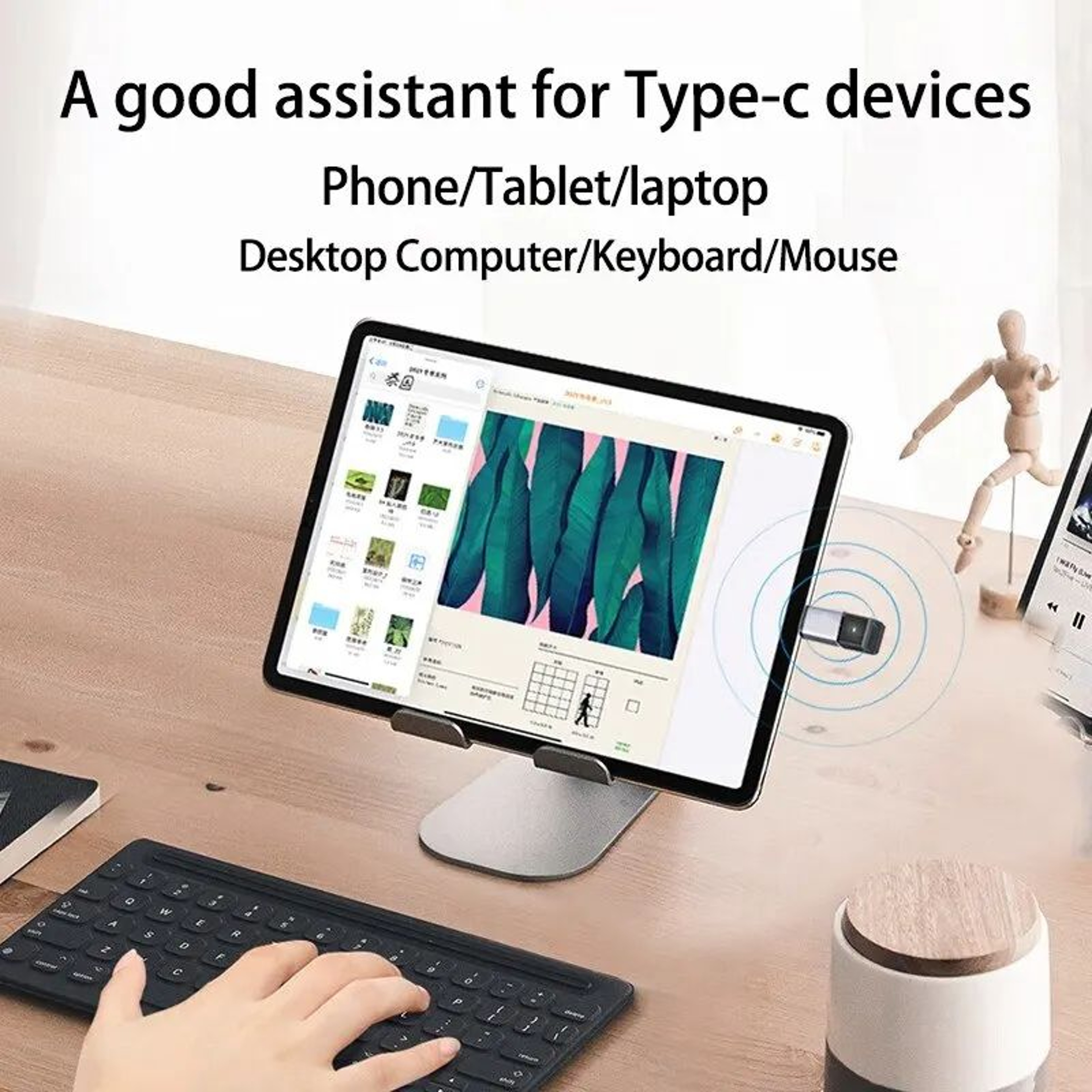 USBC OTG Adapter  HighSpeed TypeC To USB 30 Adapter For Flash Drives  Peripherals 3